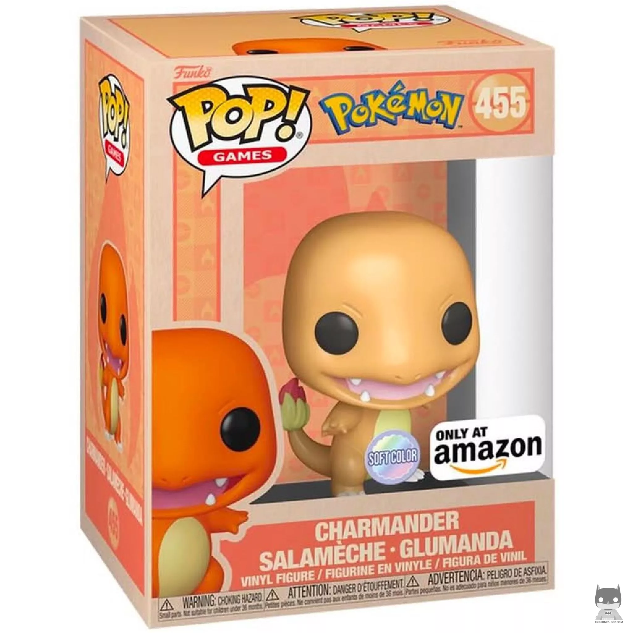 Charmander (Soft Color) Funko Pop! figure in its box