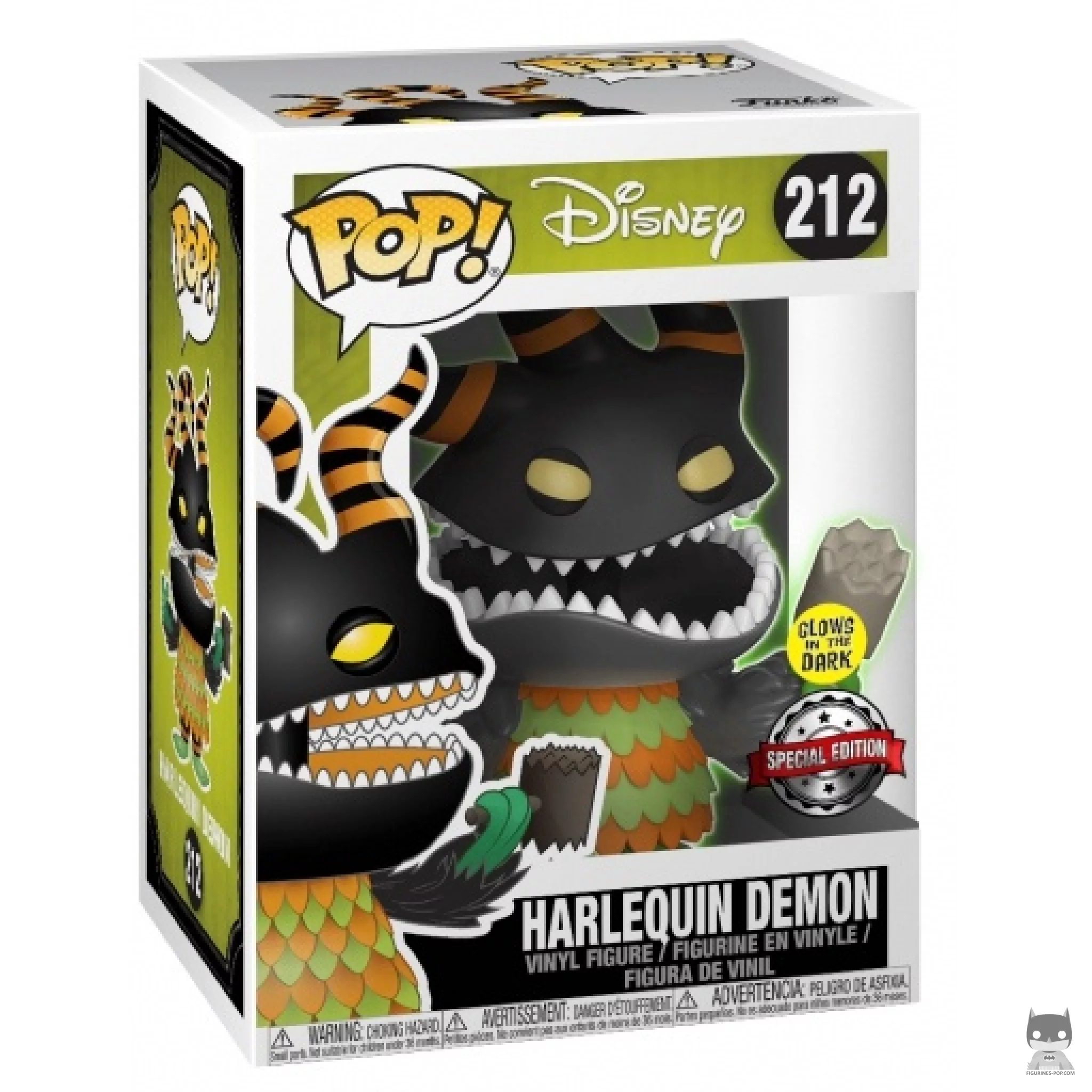 Harlequin Demon Funko Pop! figure in its box