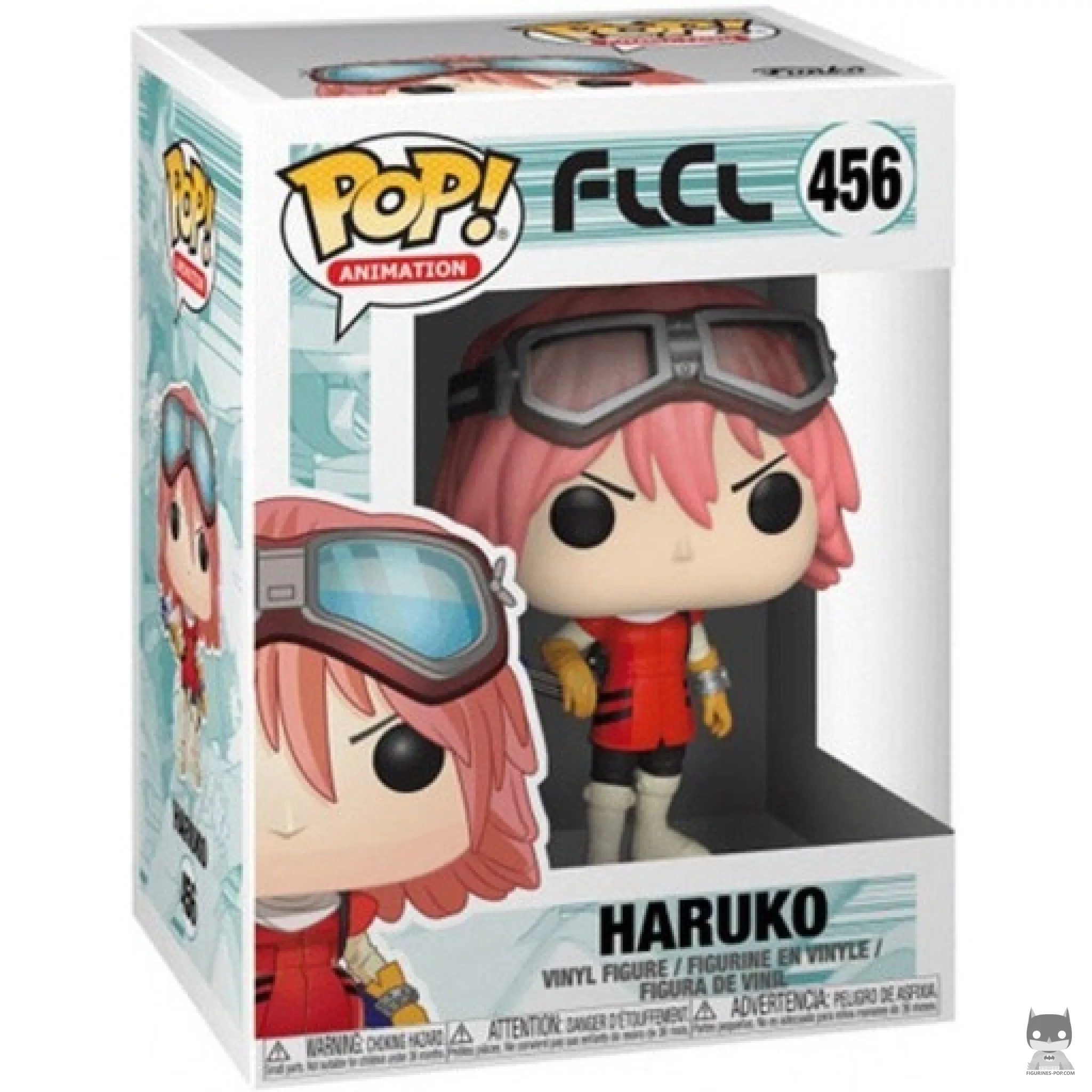 Haruko Funko Pop! figure in its box
