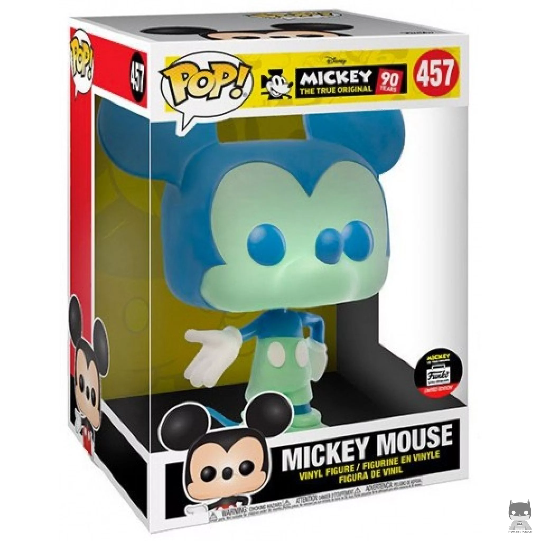 Mickey Mouse (Blue & Green) Funko Pop! figure in its box