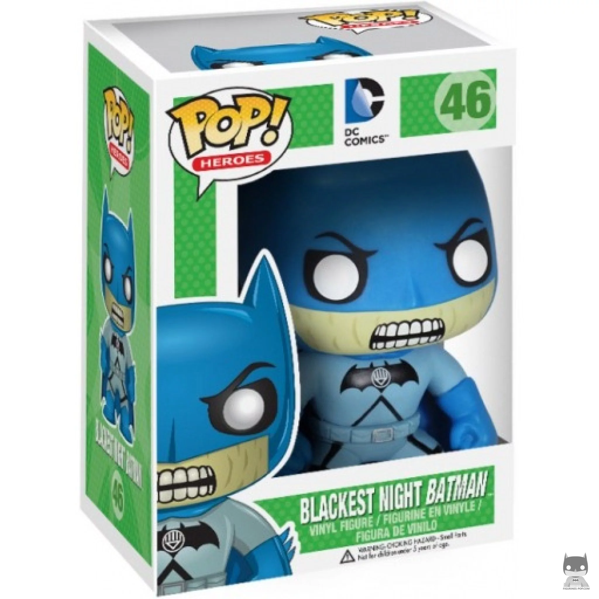 Blackest Night Batman Funko Pop! figure in its box