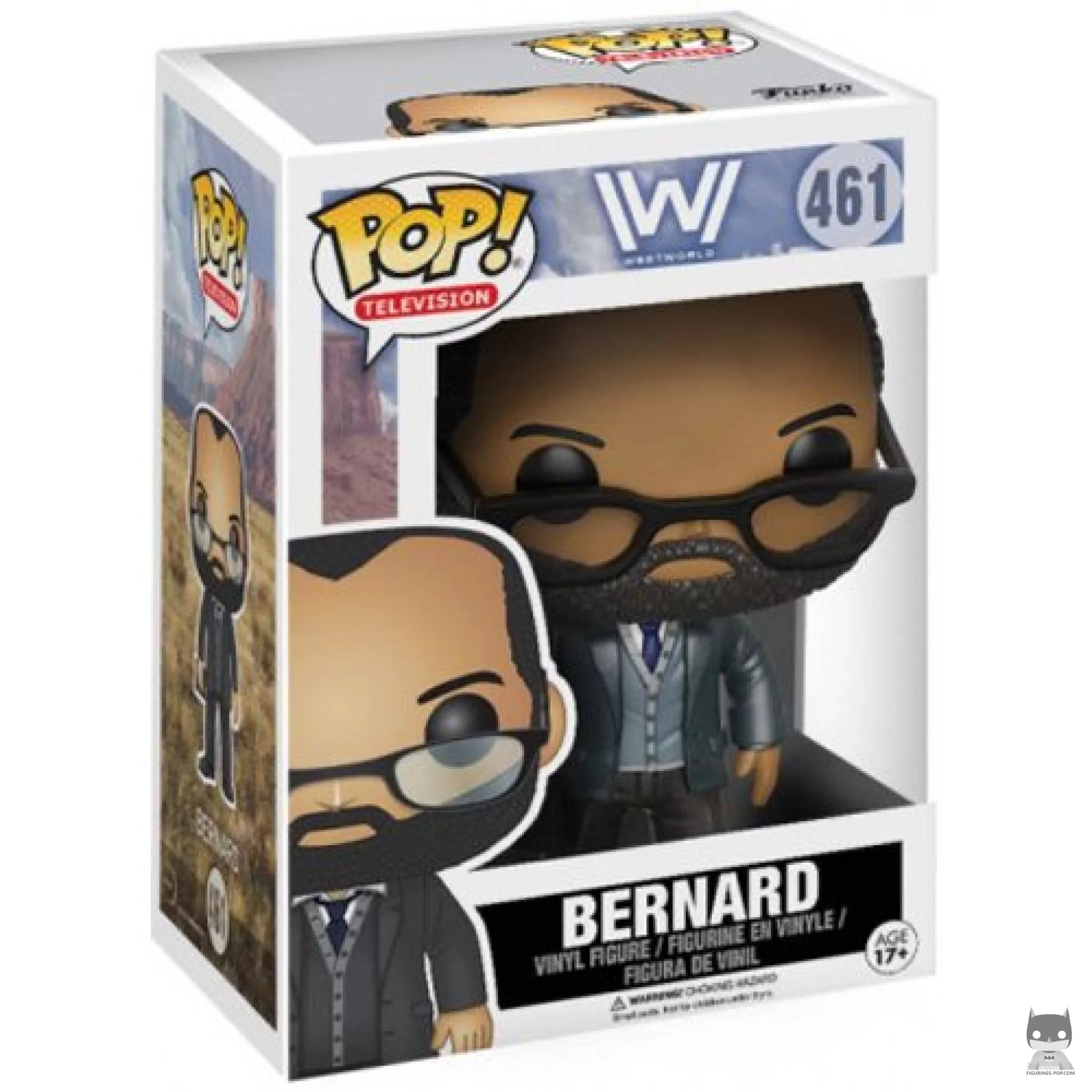 Bernard Lowe Funko Pop! figure in its box
