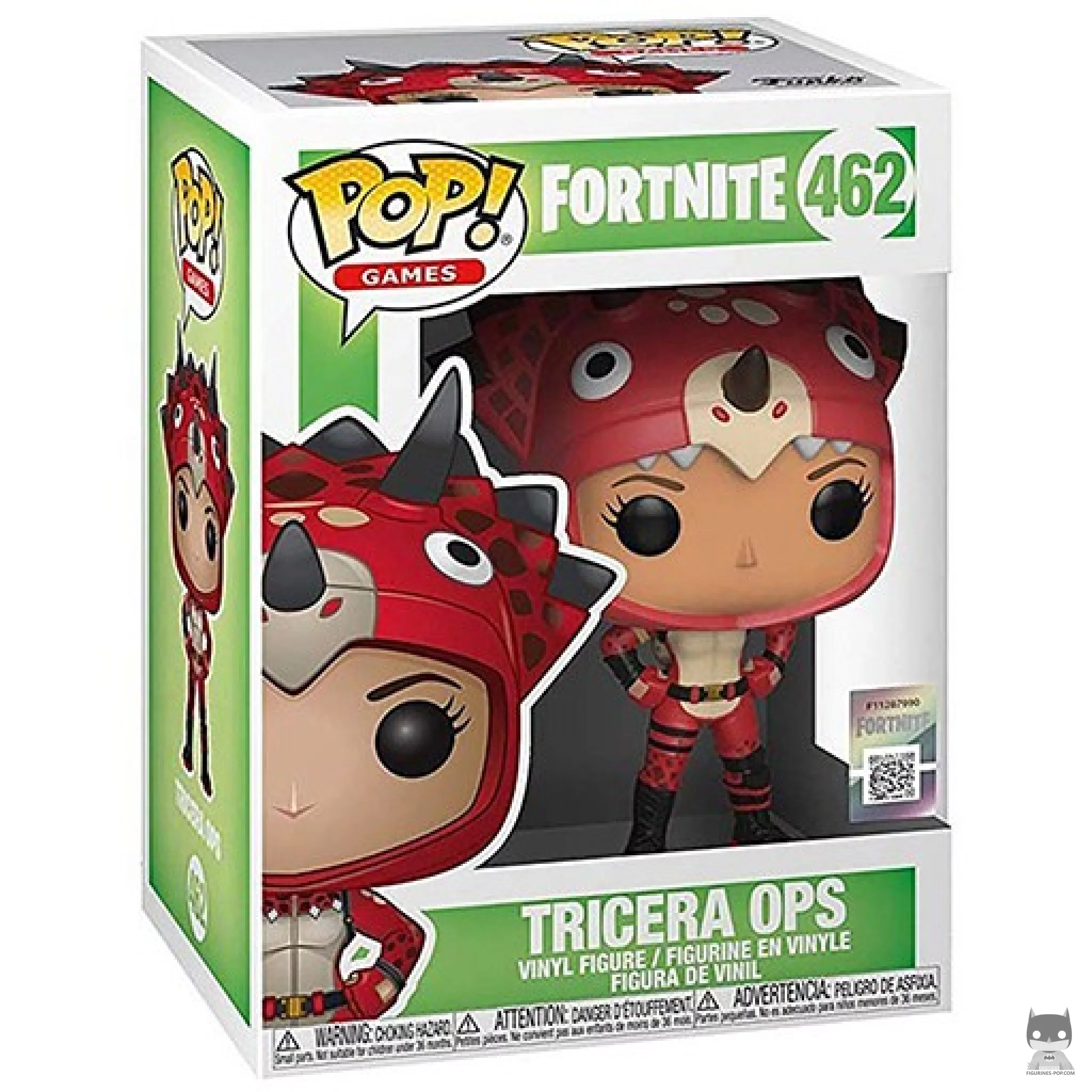 Tricera Ops Funko Pop! figure in its box