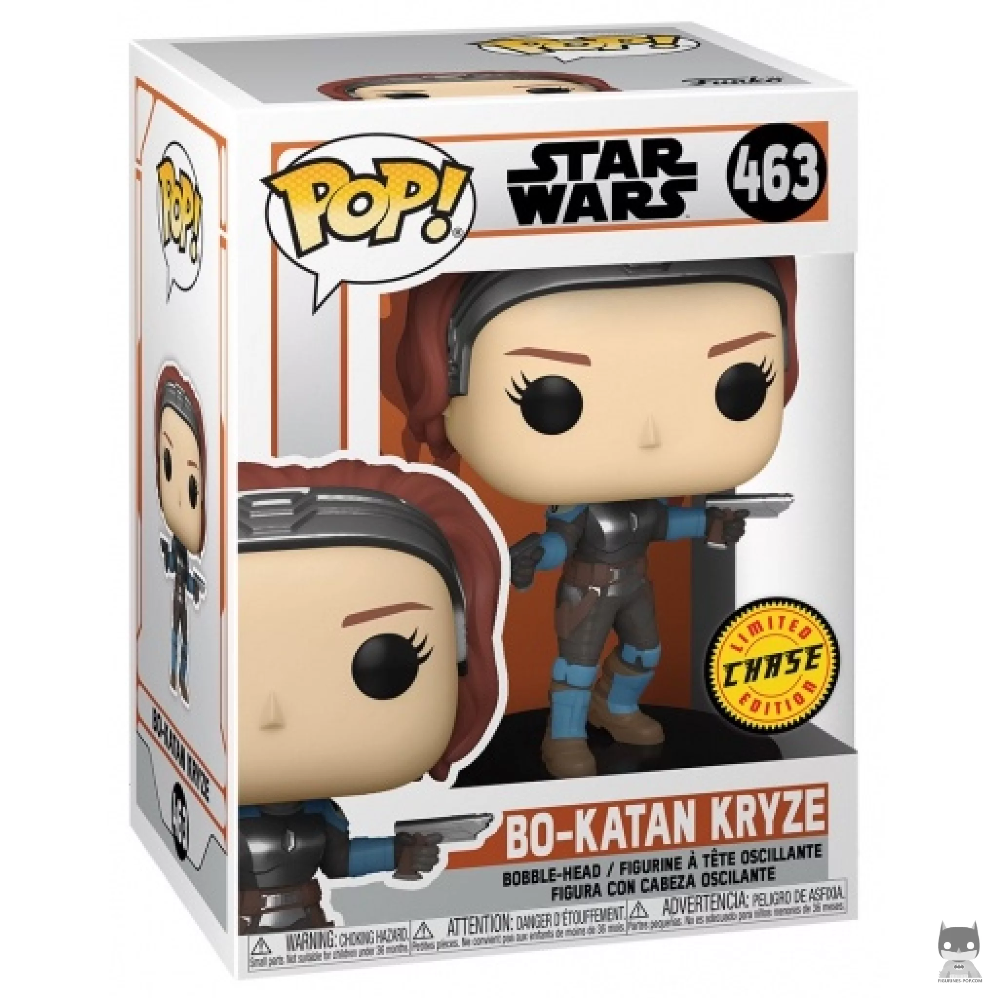 Bo-Katan Kryze Funko Pop! figure in its box