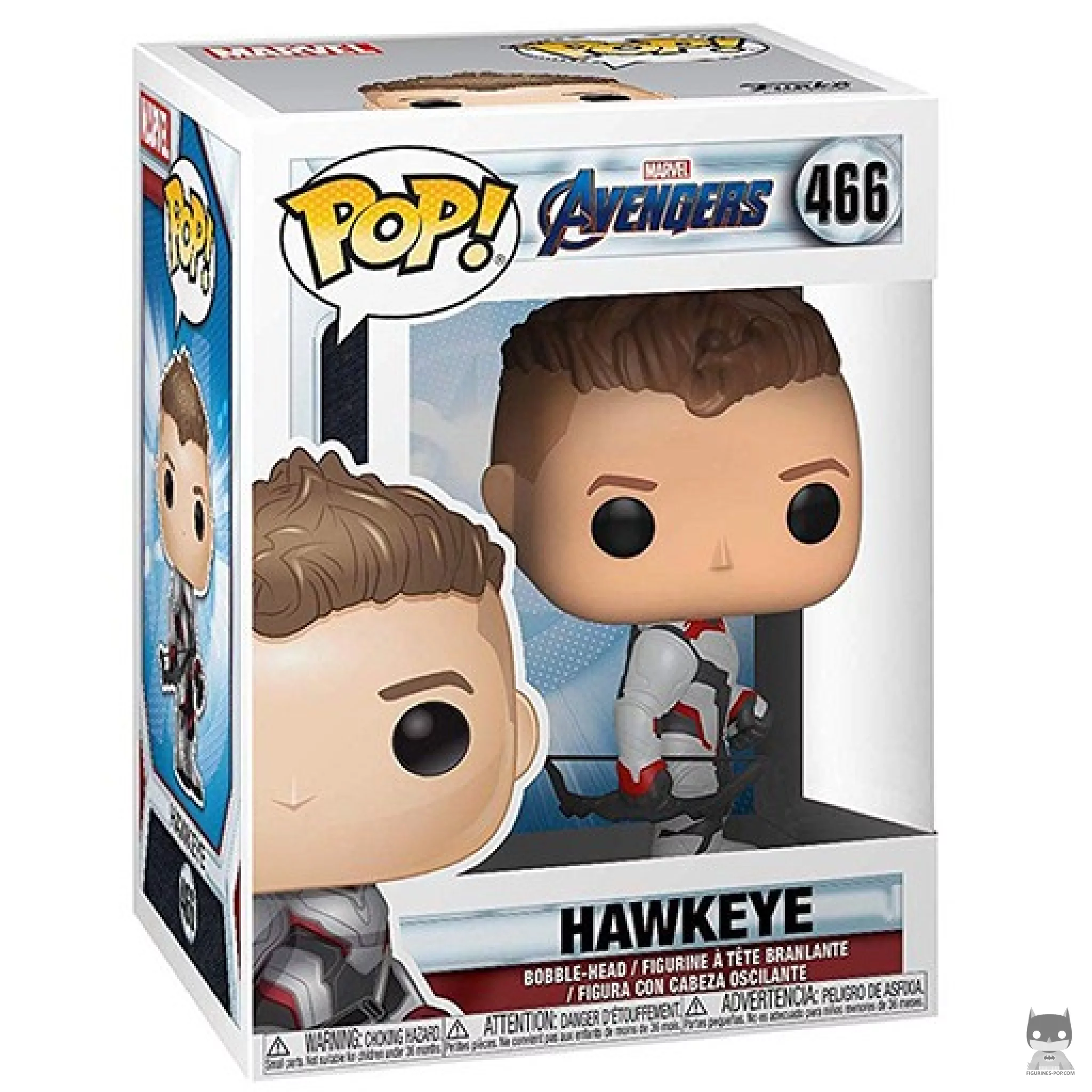 Hawkeye Funko Pop! figure in its box