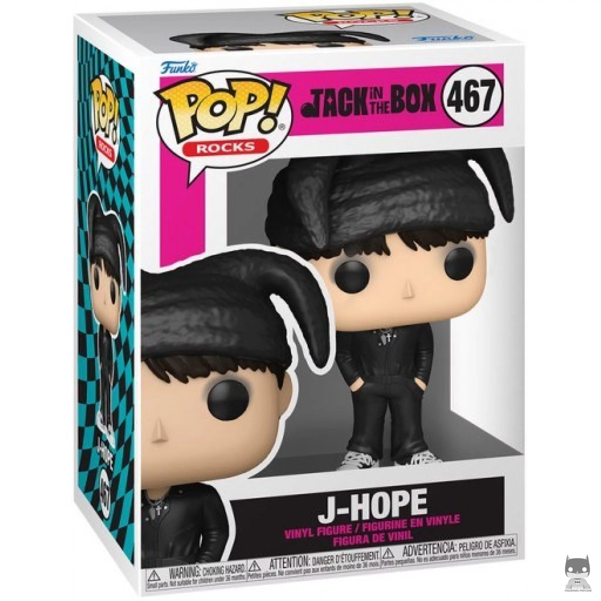 J-Hope (Jack In The Box) Funko Pop! figure in its box