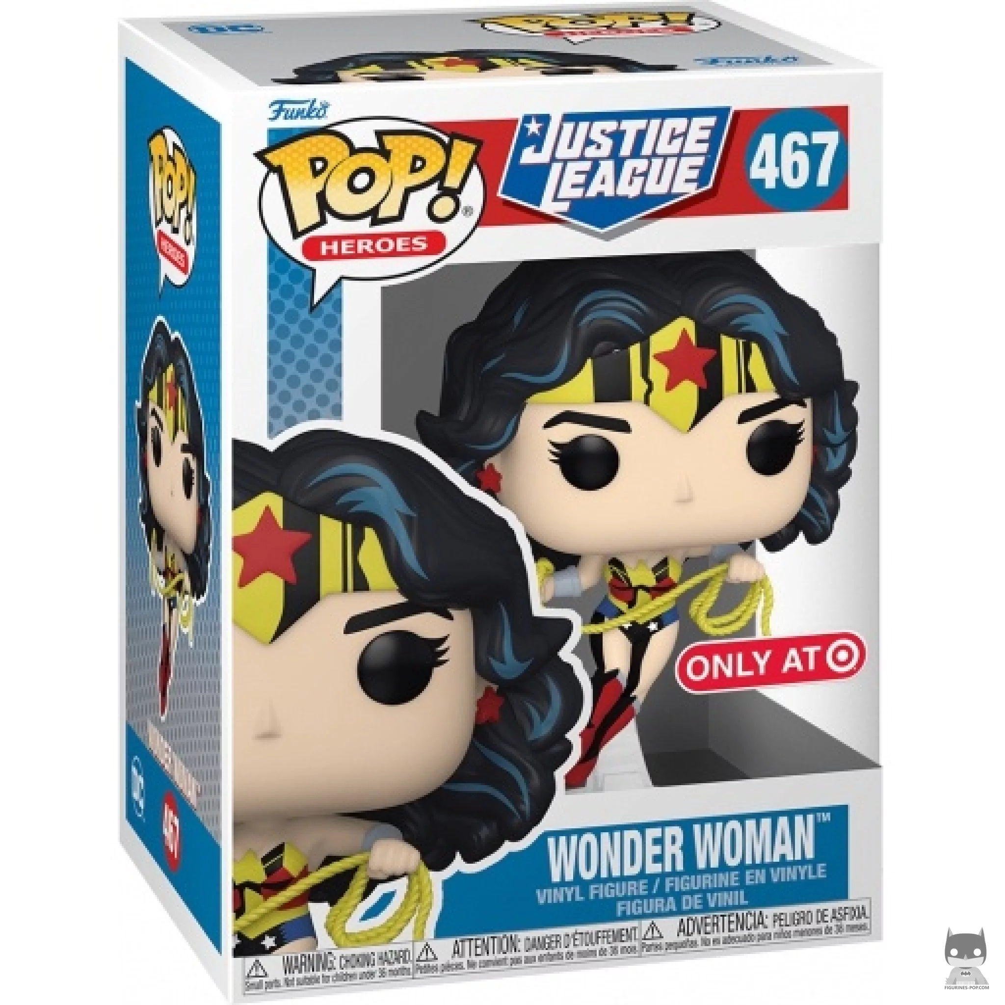 Wonder Woman Funko Pop! figure in its box