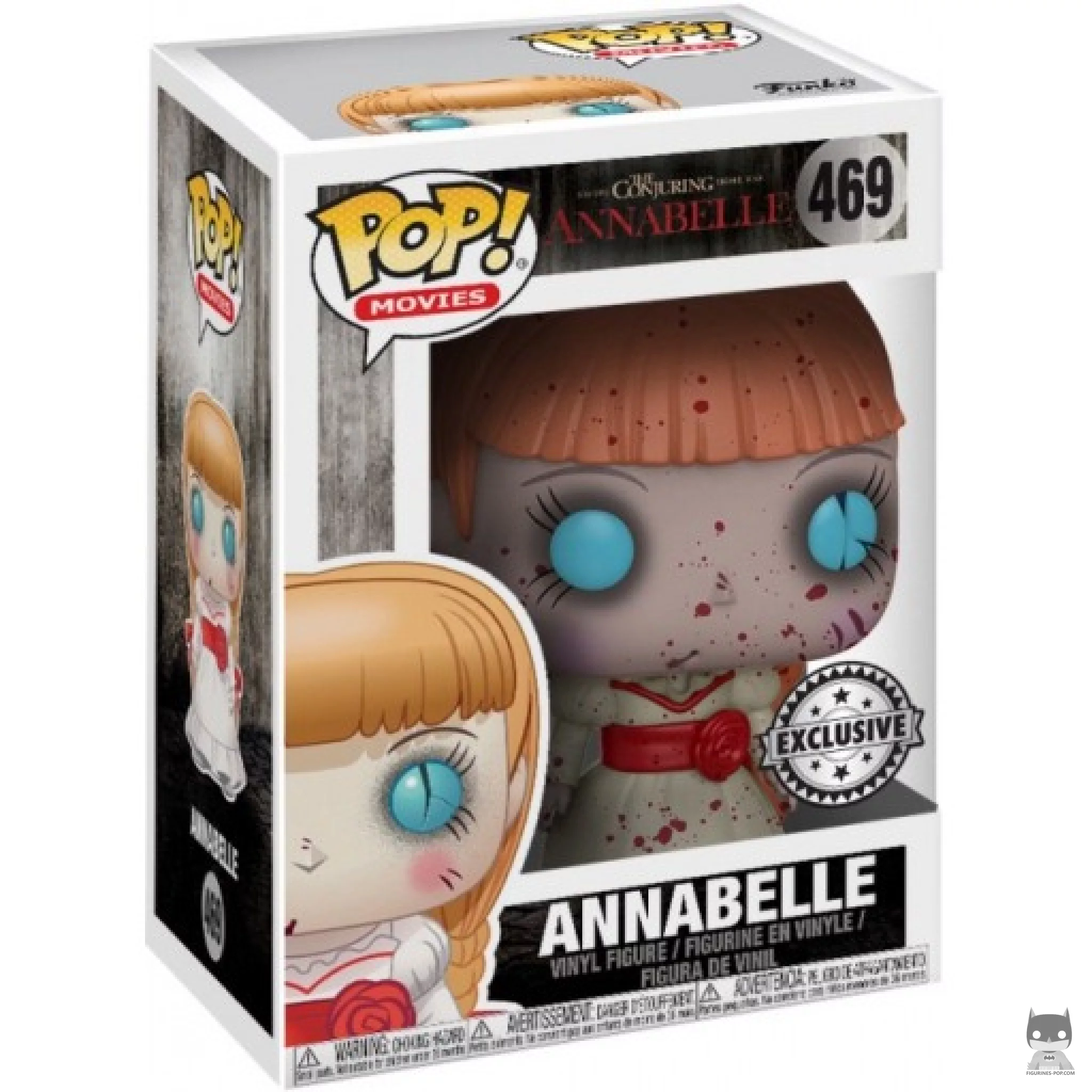Annabelle (Bloody) Funko Pop! figure in its box