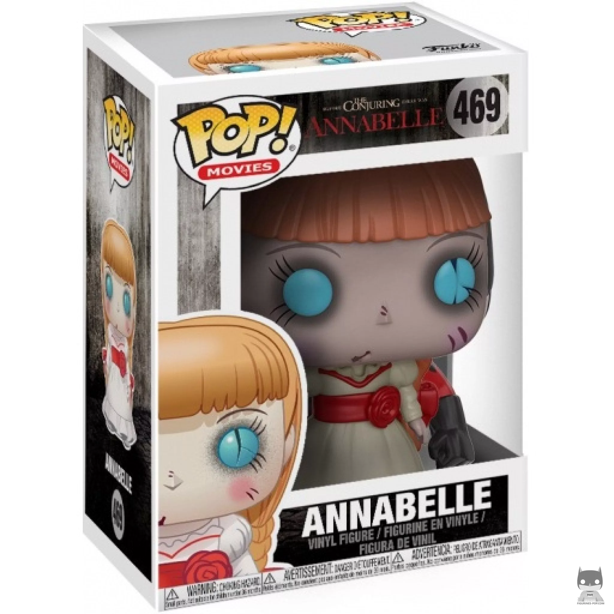 Annabelle Funko Pop! figure in its box