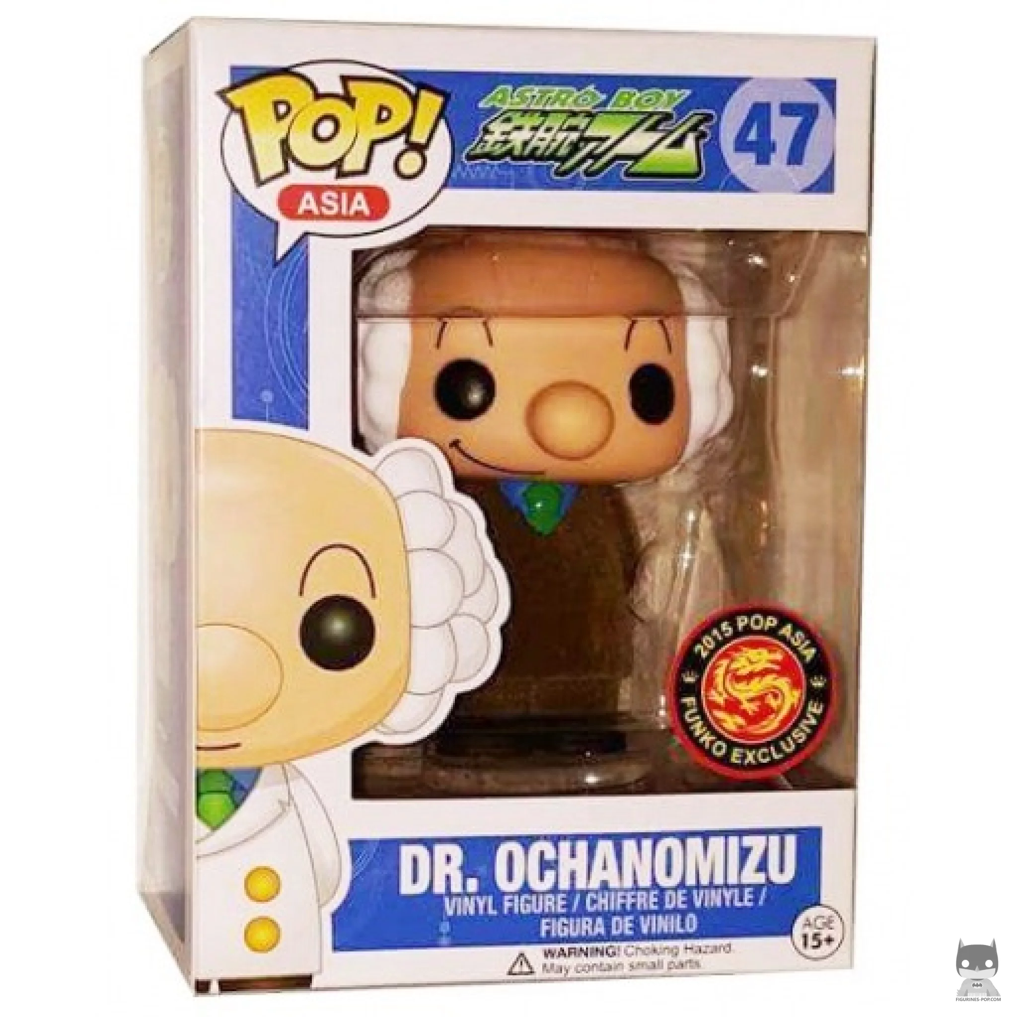 Dr. Ochanomizu (Flocked) Funko Pop! figure in its box