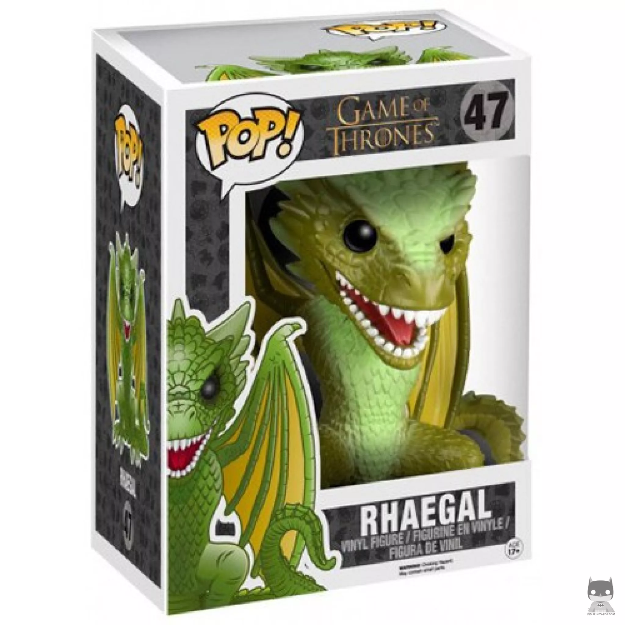 Rhaegal (Supersized) Funko Pop! figure in its box