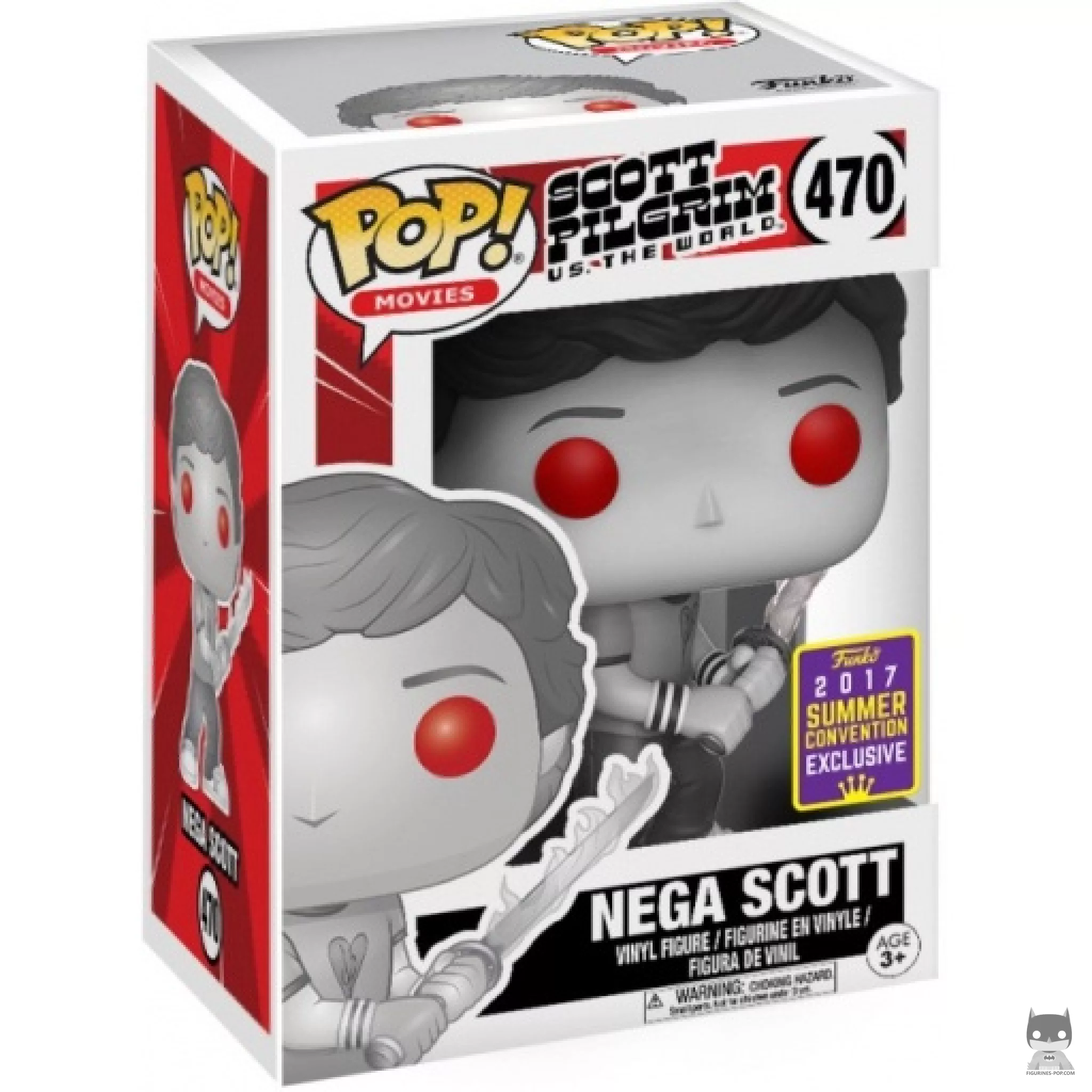 Scott Pilgrim Funko Pop! figure in its box