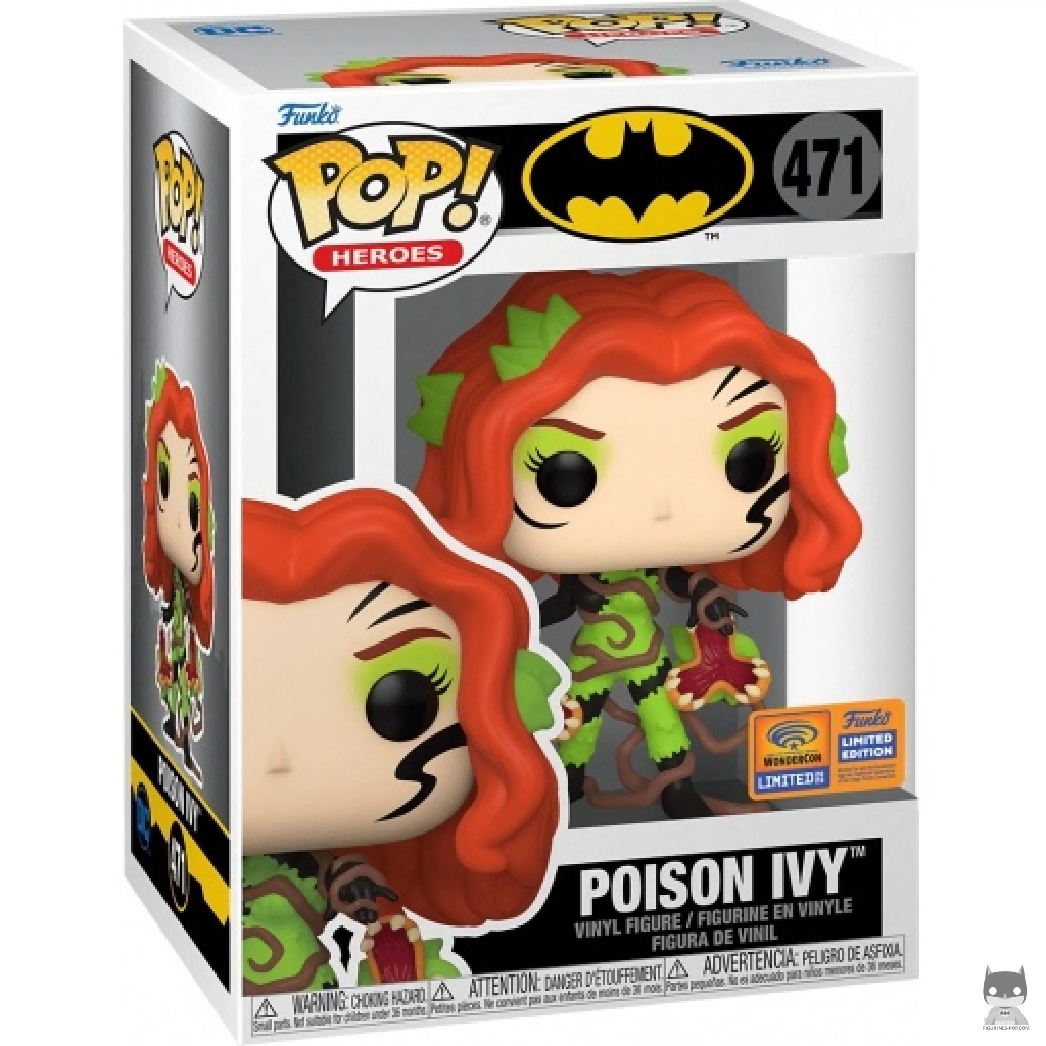 Poison Ivy Funko Pop! figure in its box