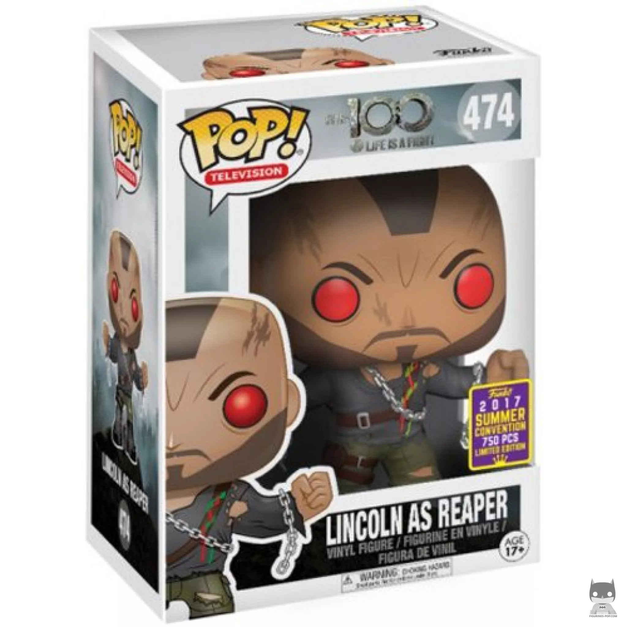 Lincoln (as Reaper) Funko Pop! figure in its box