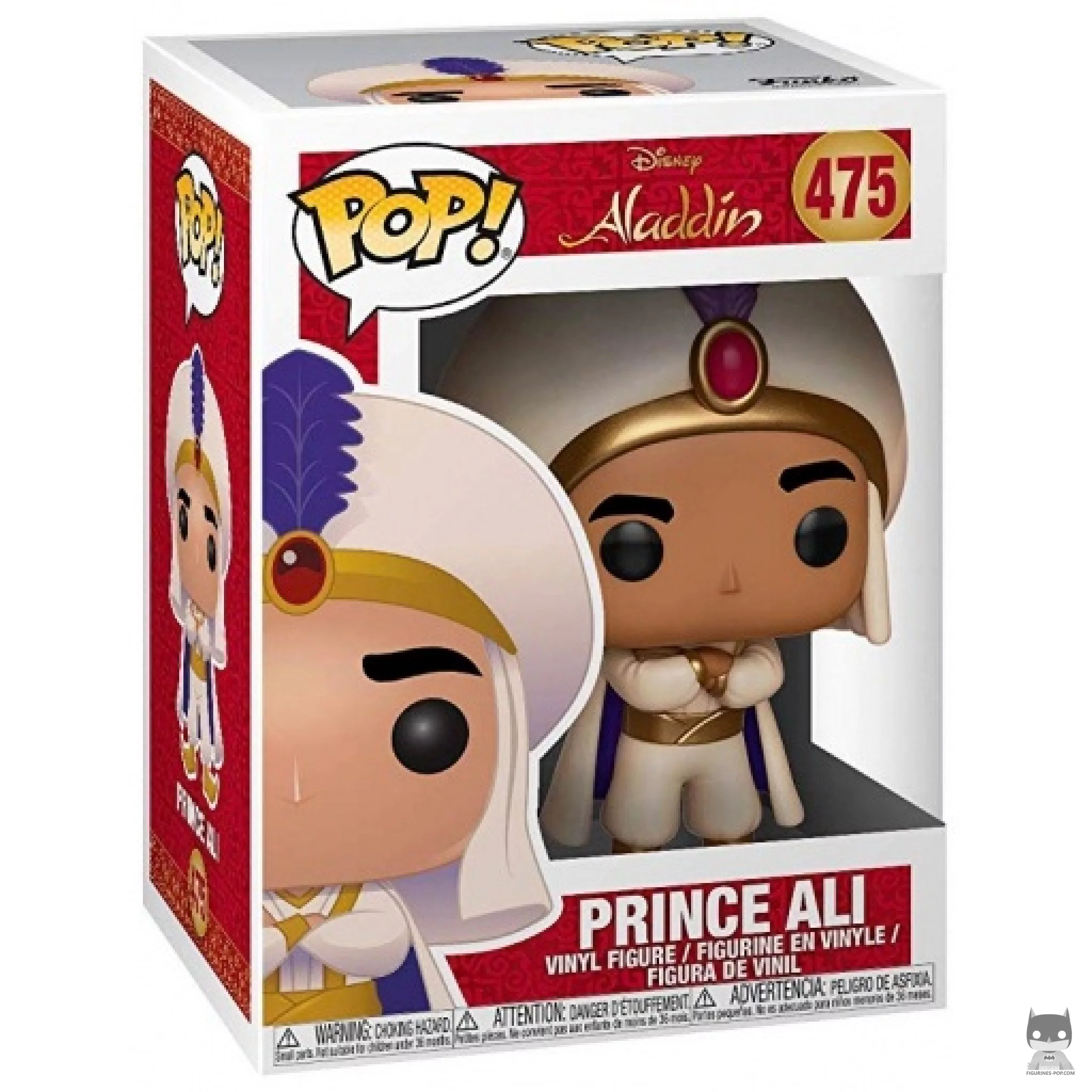 Aladdin (Prince Ali) Funko Pop! figure in its box