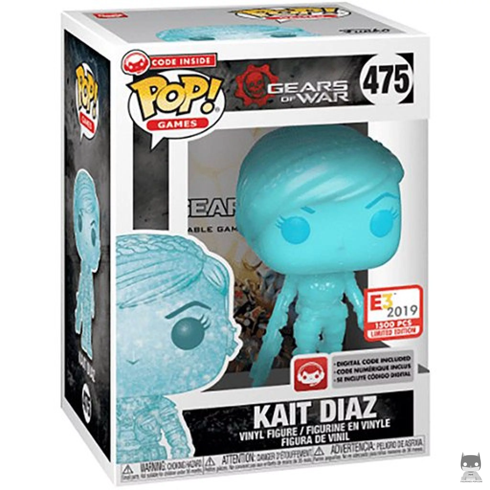 Kait Diaz (Translucent) Funko Pop! figure in its box