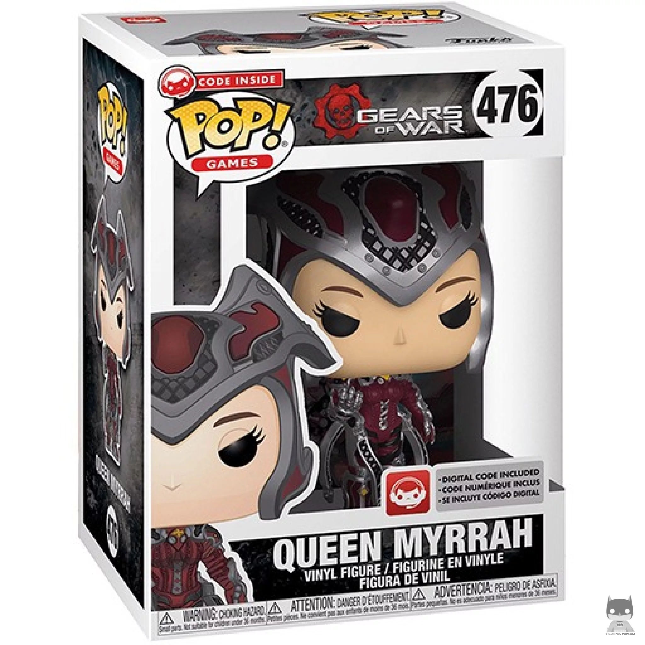 Queen Myrrah Funko Pop! figure in its box