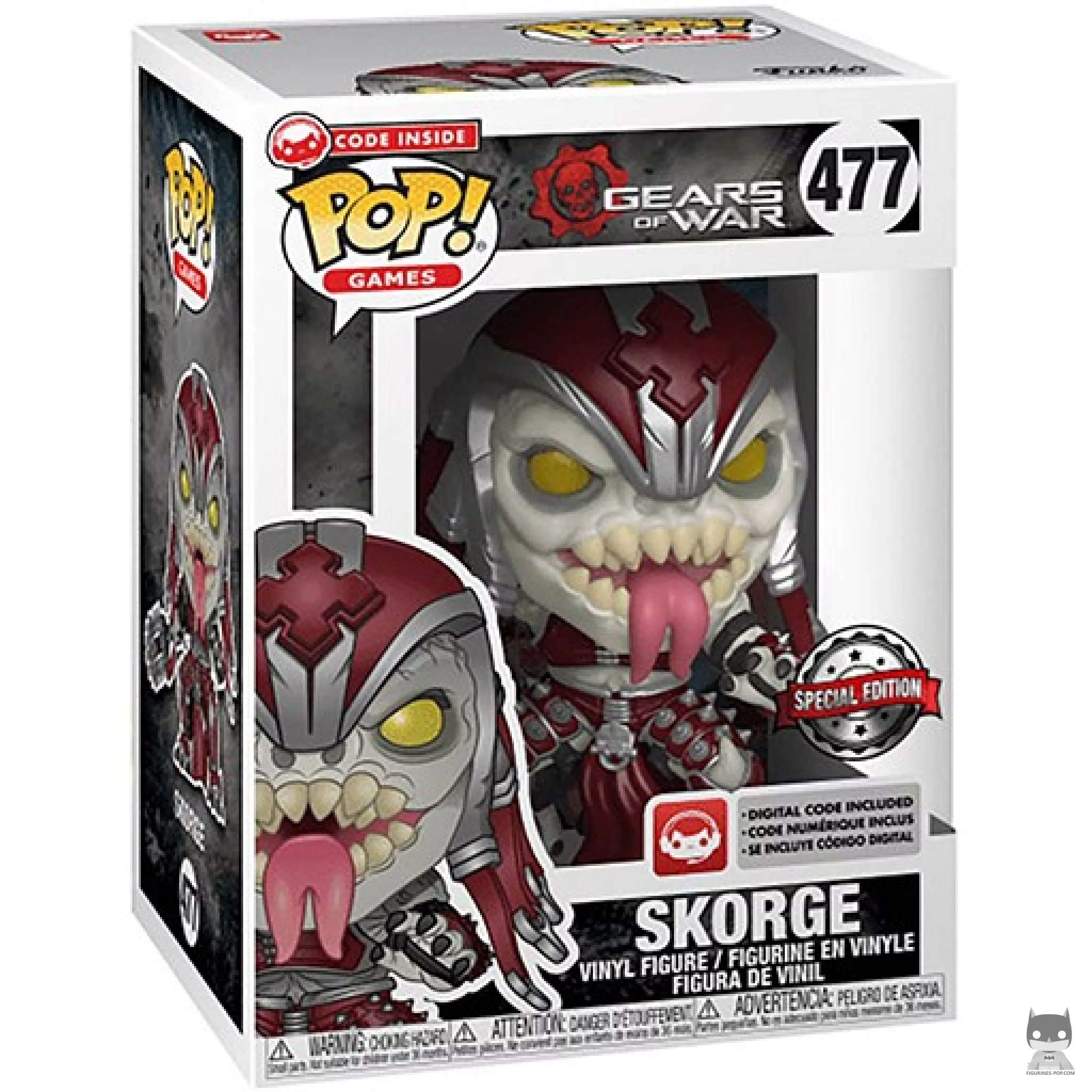 Skorge Funko Pop! figure in its box