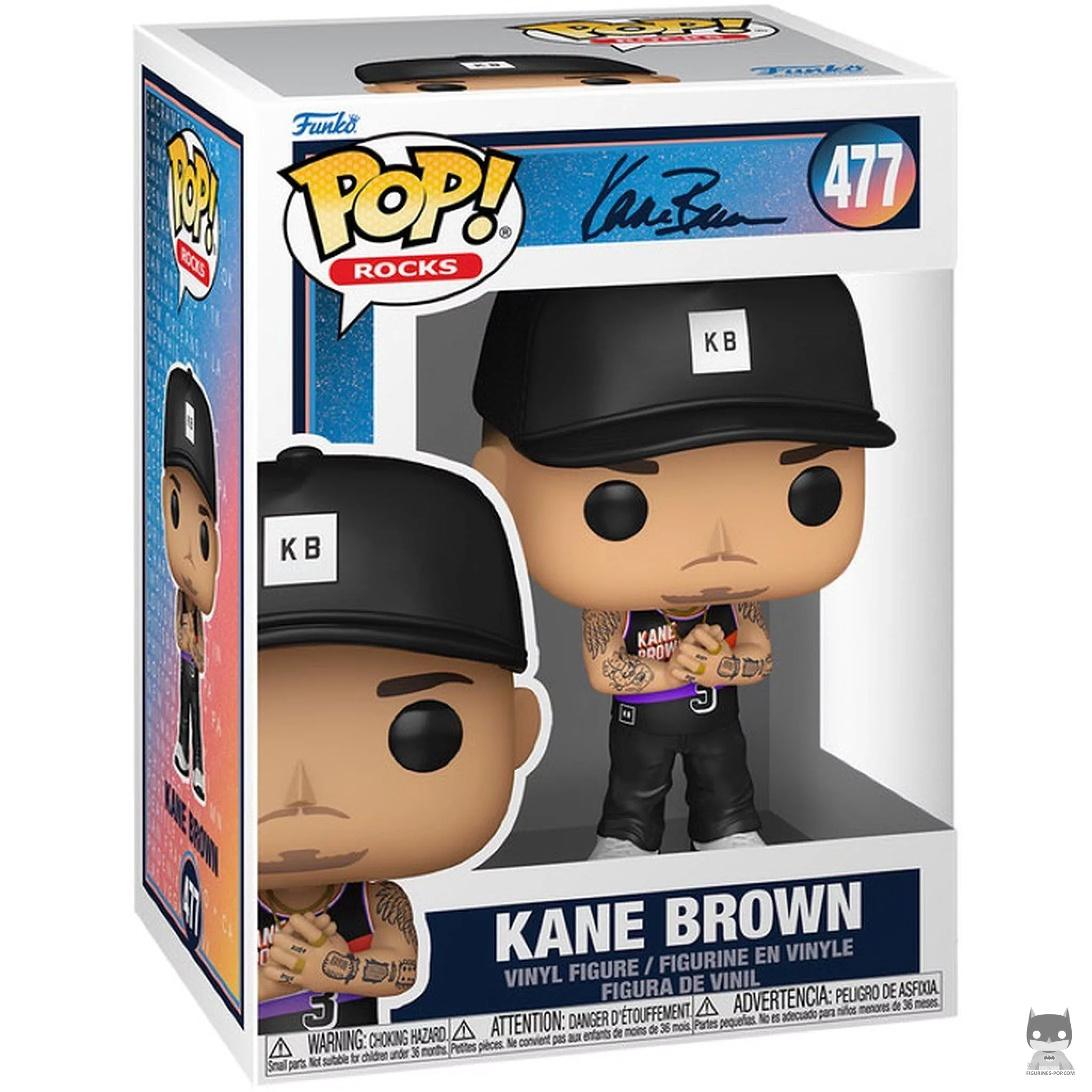 Kane Brown Funko Pop! figure in its box