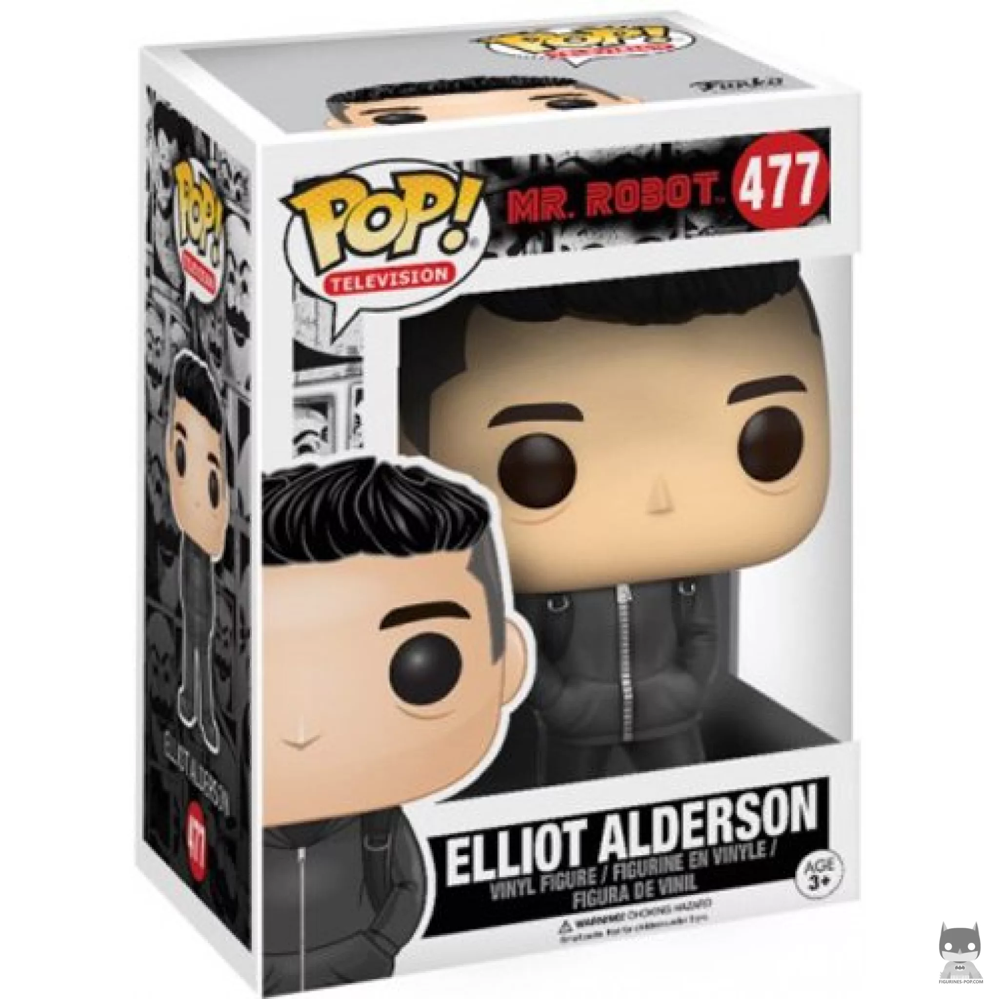 Elliot Alderson Funko Pop! figure in its box
