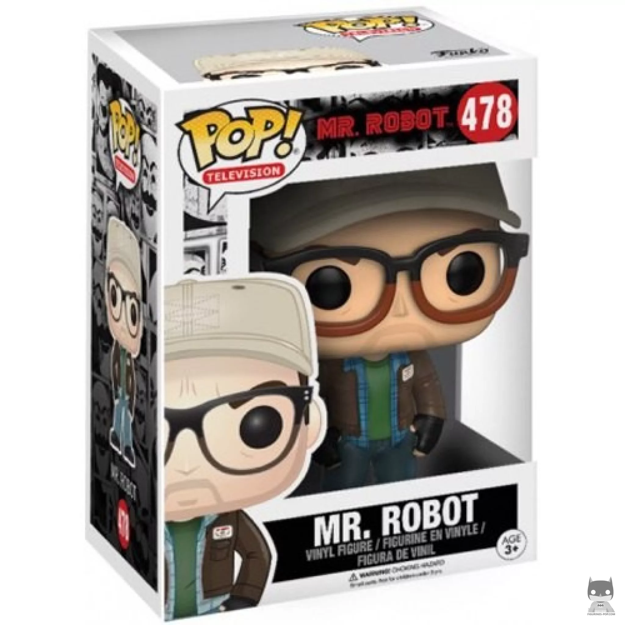 Mr. Robot Funko Pop! figure in its box