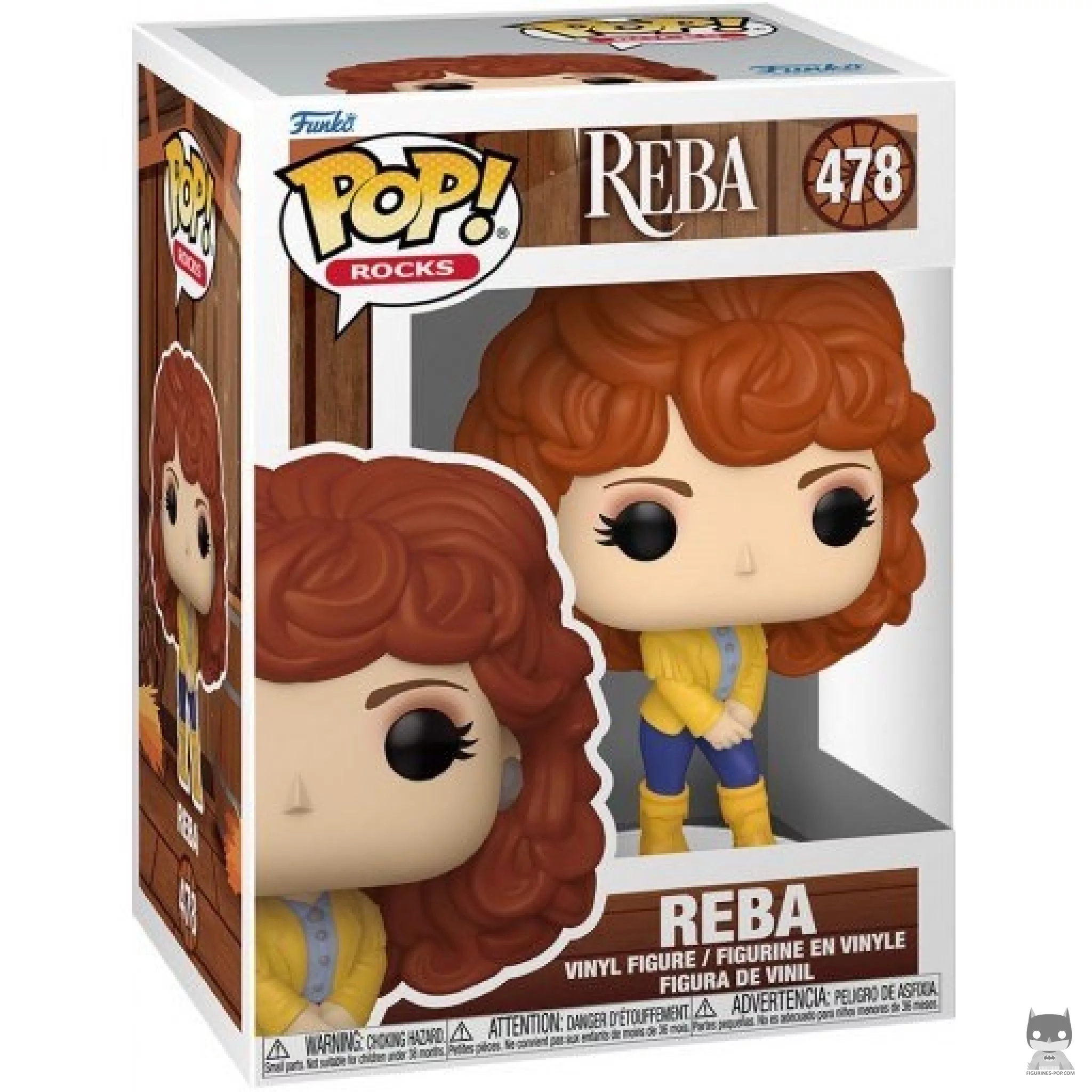 Reba Mcentire (Cowgirl) Funko Pop! figure in its box