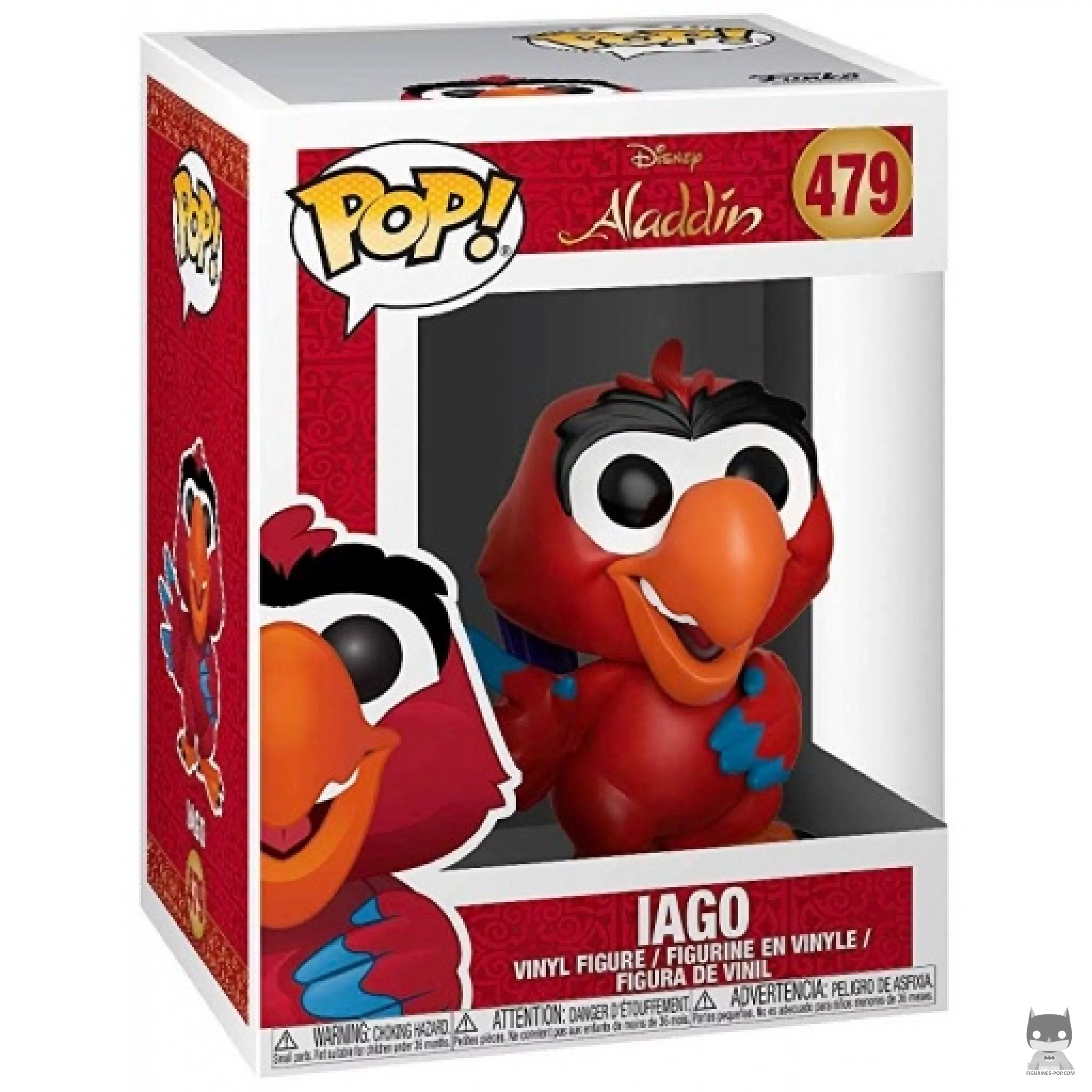 Iago Funko Pop! figure in its box