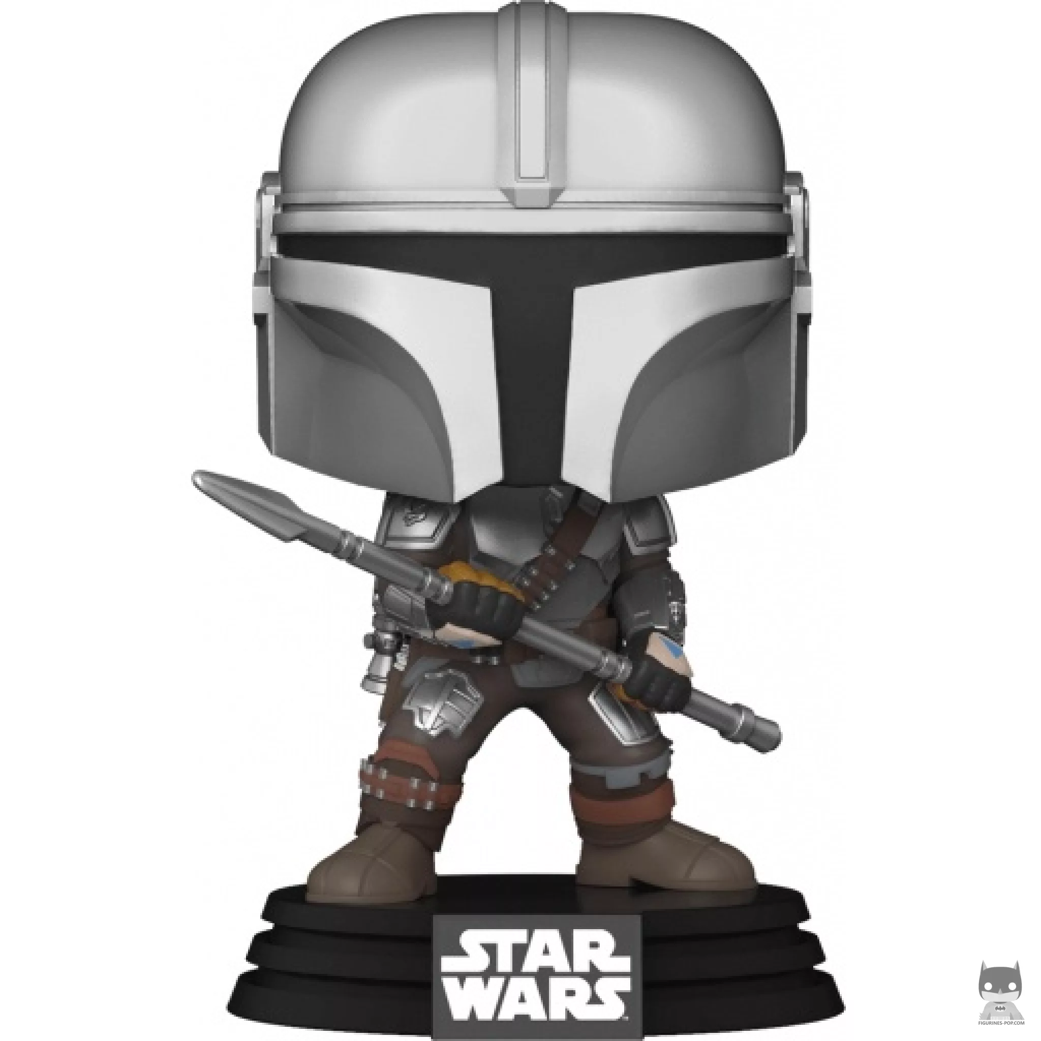 The Mandalorian with Beskar Staff Funko Pop! figure (The Mandalorian (Star Wars))