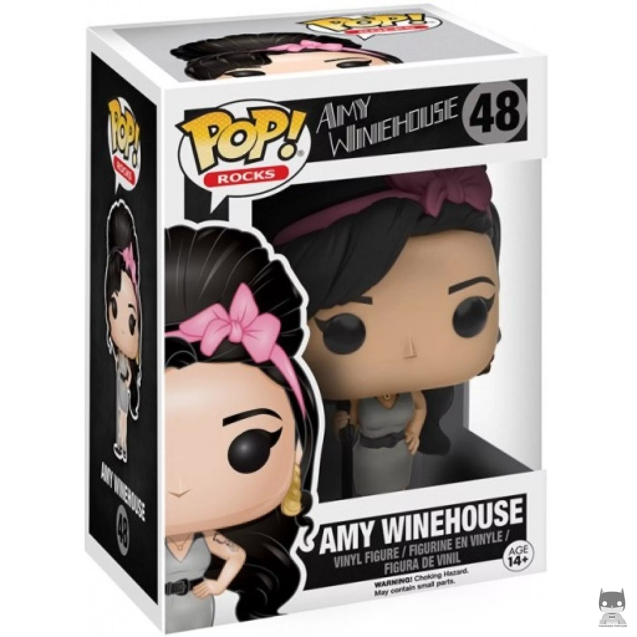 Amy Winehouse Funko Pop! figure in its box