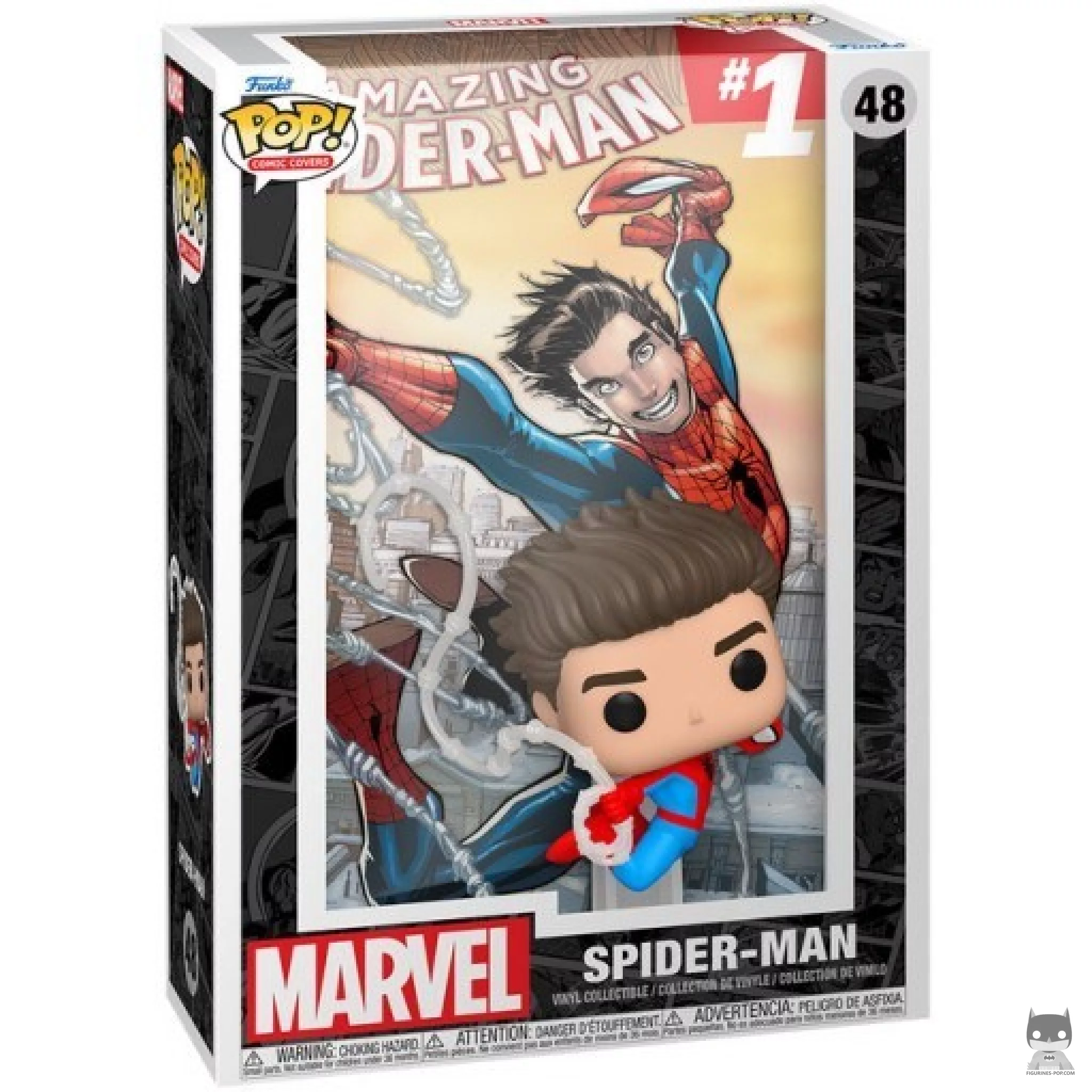 The Amazing Spider-Man (Comic Cover #1) Funko Pop! figure in its box