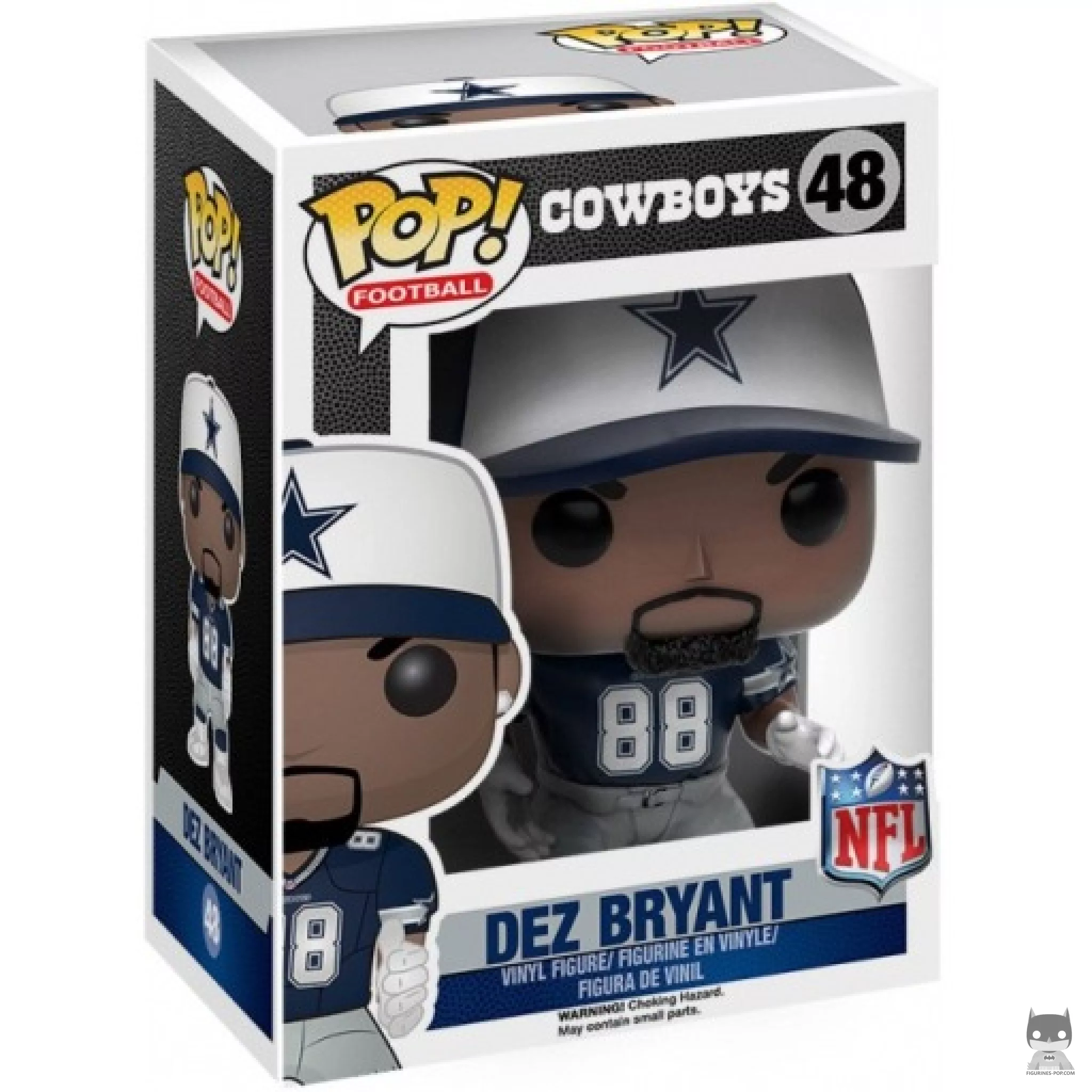 Dez Bryant Funko Pop! figure in its box