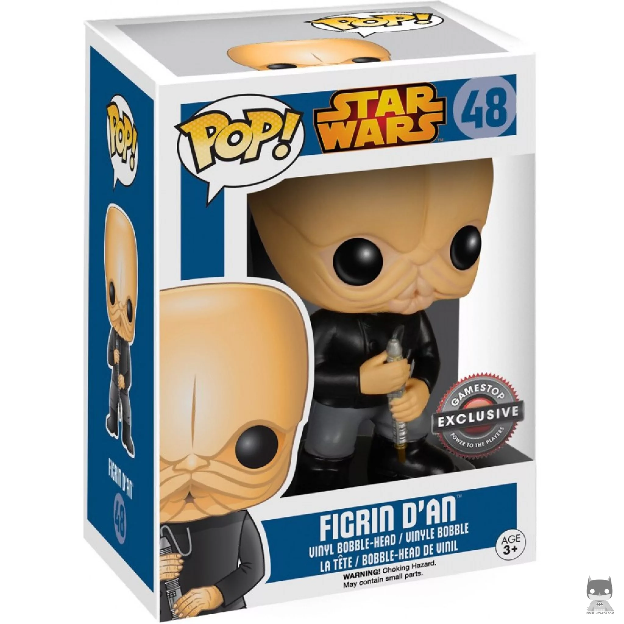 Figrin D'an Funko Pop! figure in its box
