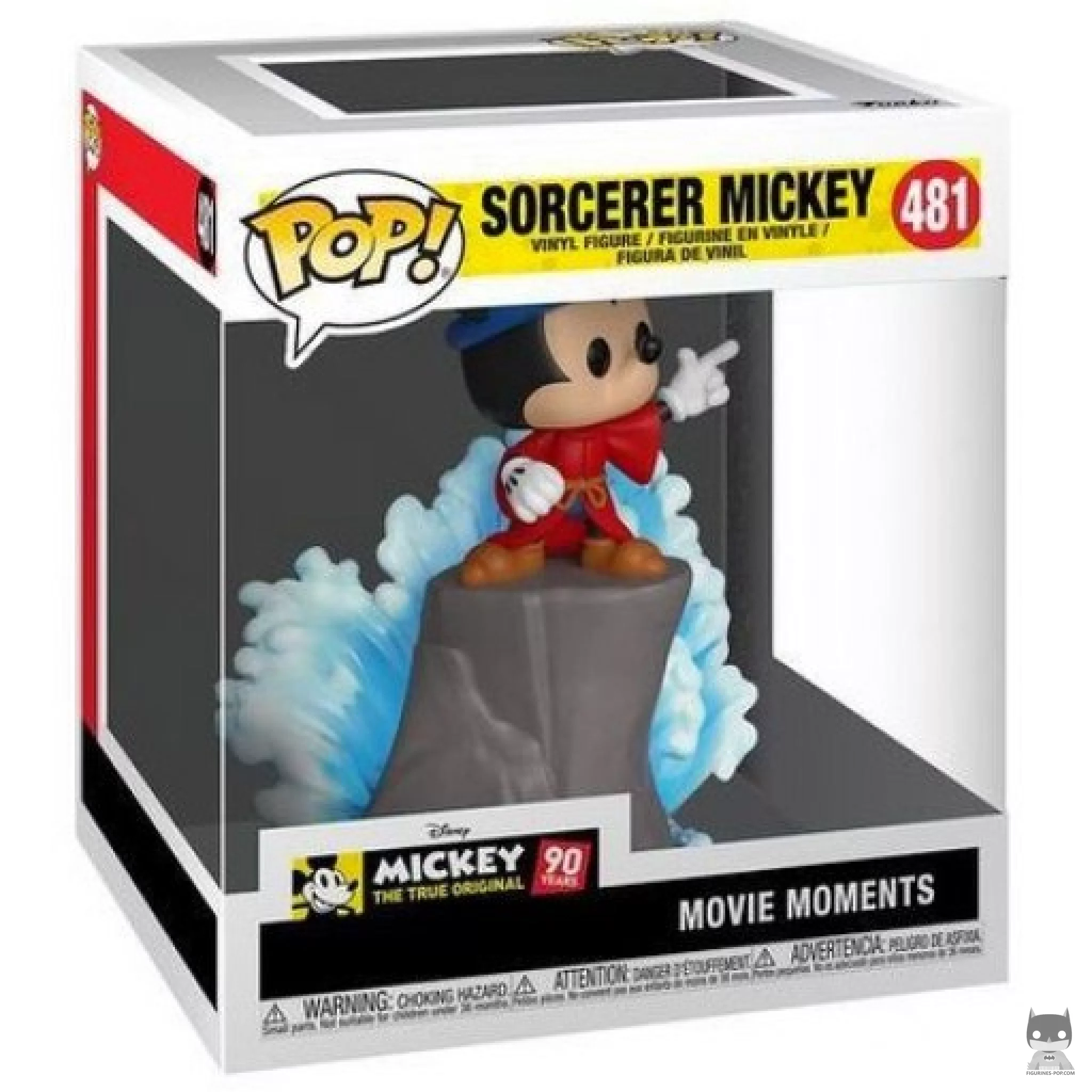 Mickey Mouse Sorcerer Funko Pop! figure in its box