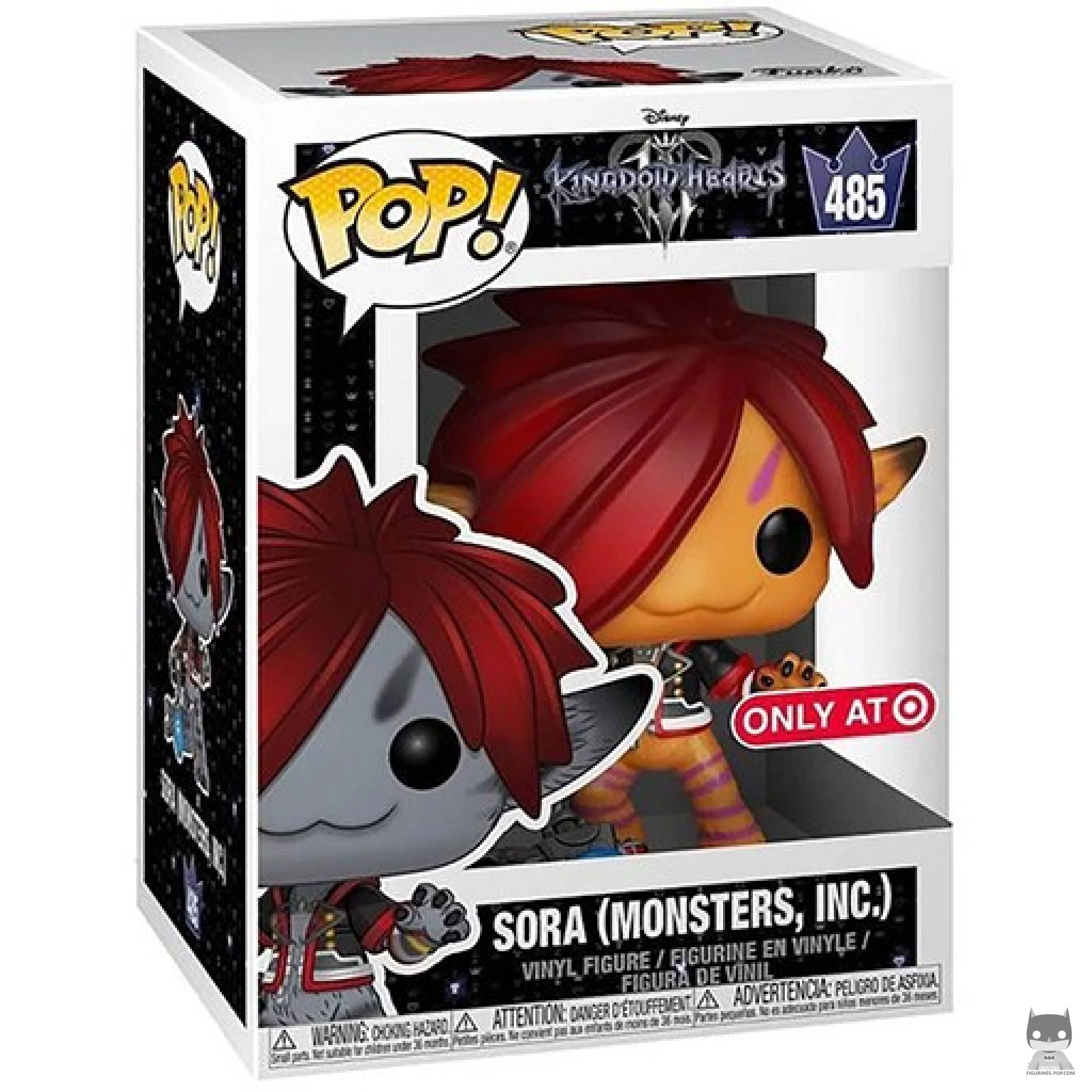 Sora (Monsters Inc.) (Orange) Funko Pop! figure in its box