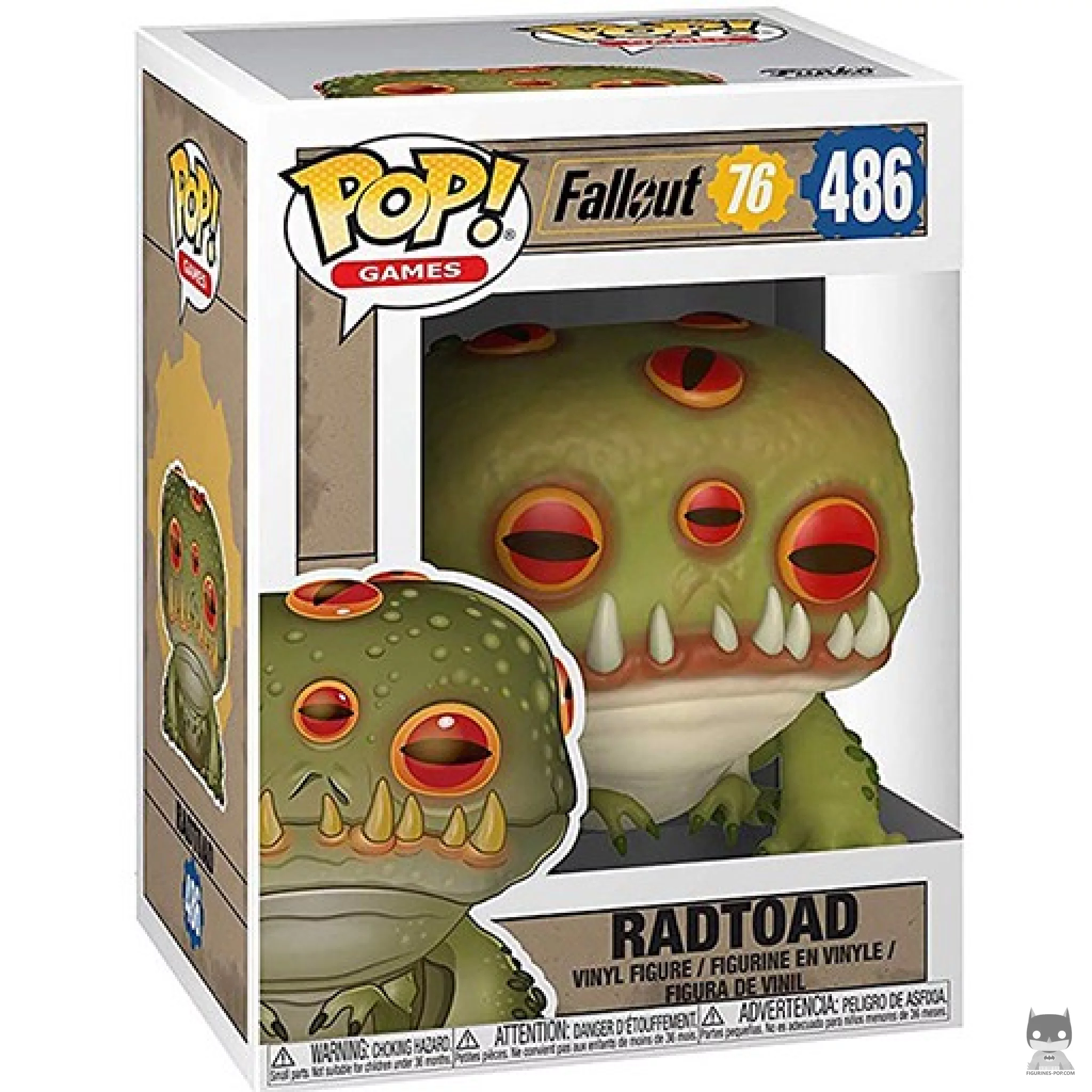 Radtoad Funko Pop! figure in its box