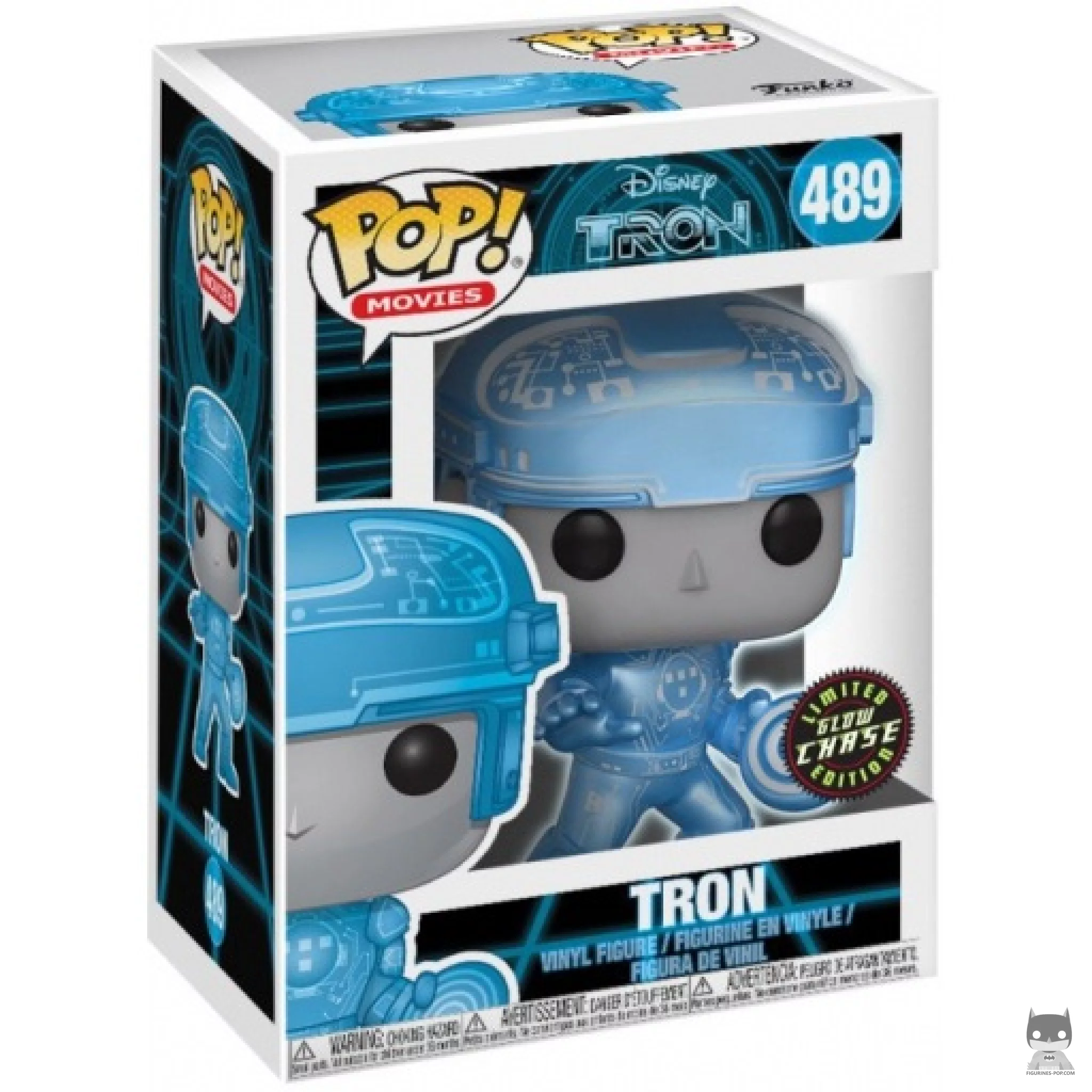 Tron (Chase) Funko Pop! figure in its box