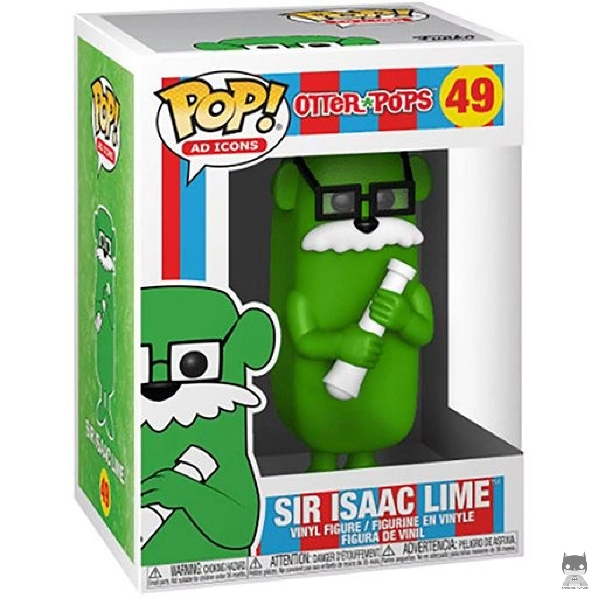 Sir Isaac Lime Funko Pop! figure in its box
