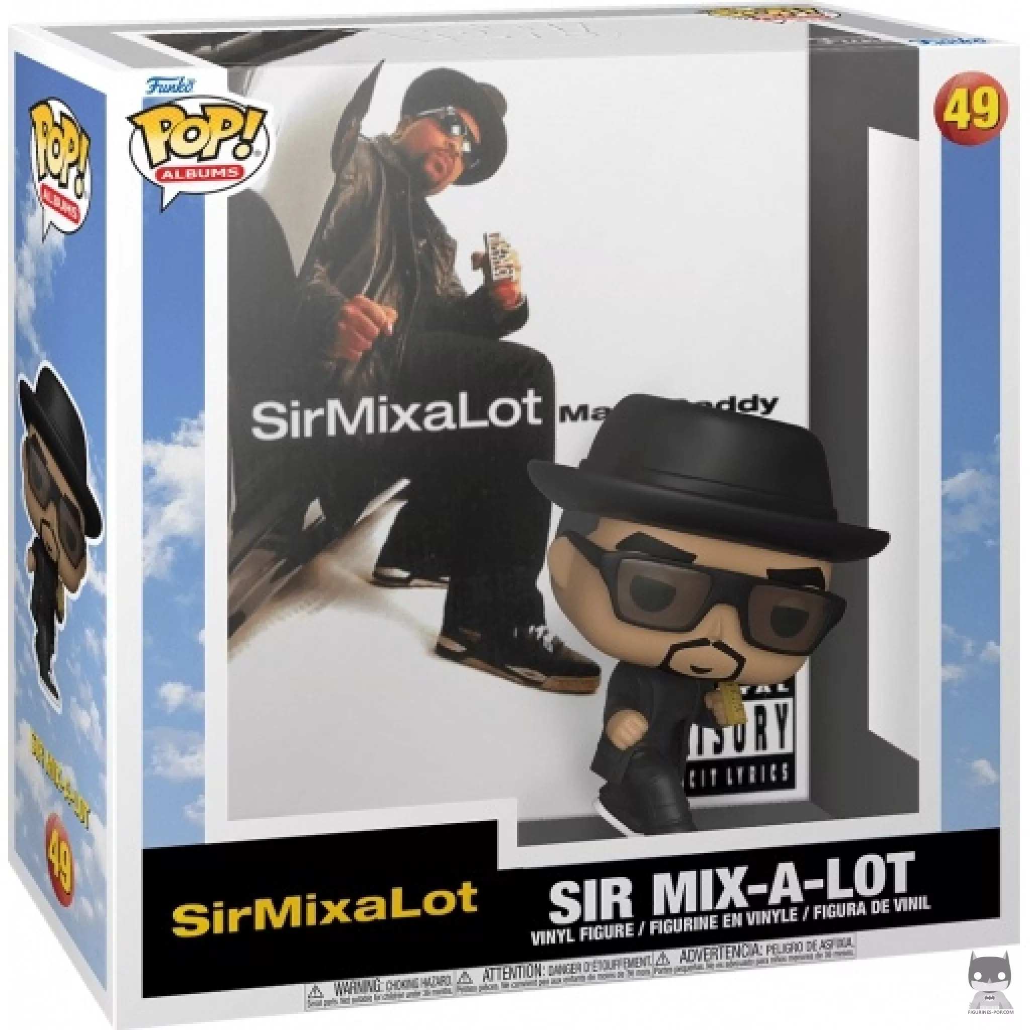 Sir Mix-A-Lot Funko Pop! figure in its box