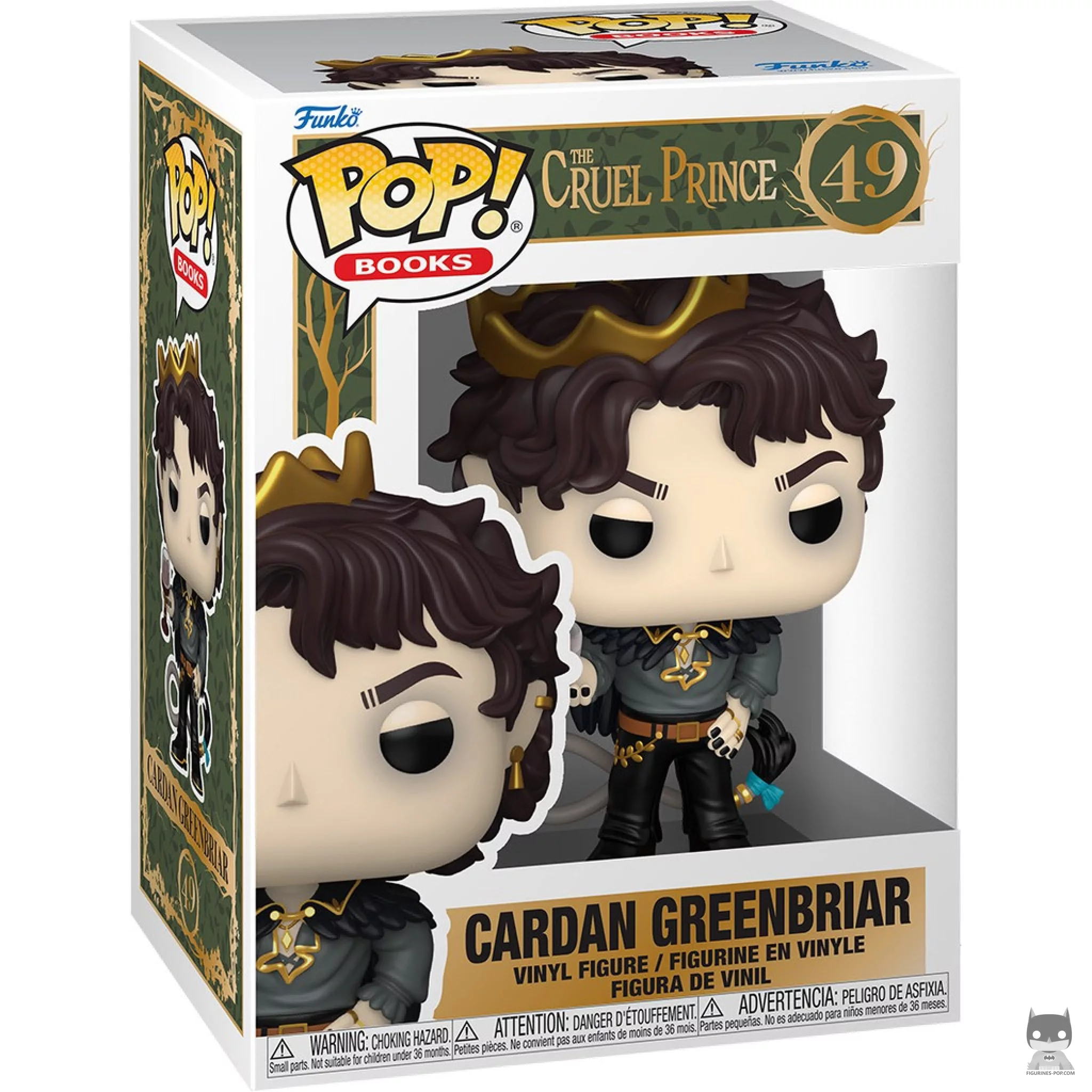 Cardan Greenbriar (The Cruel Prince) Funko Pop! figure in its box