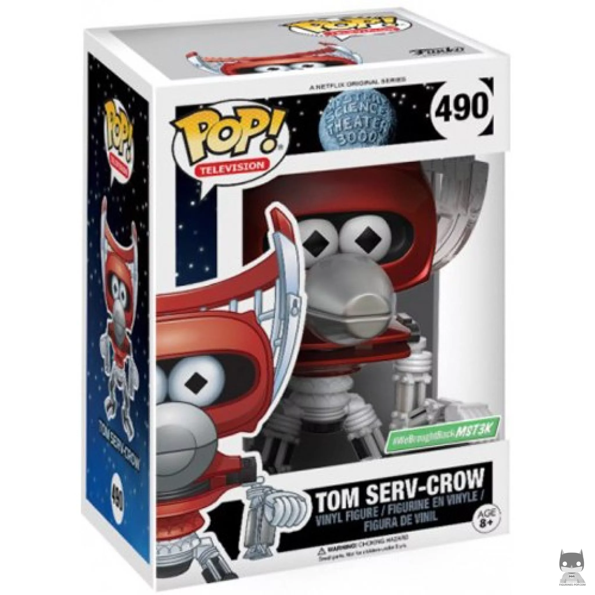 Tom Serv-Crow Funko Pop! figure in its box