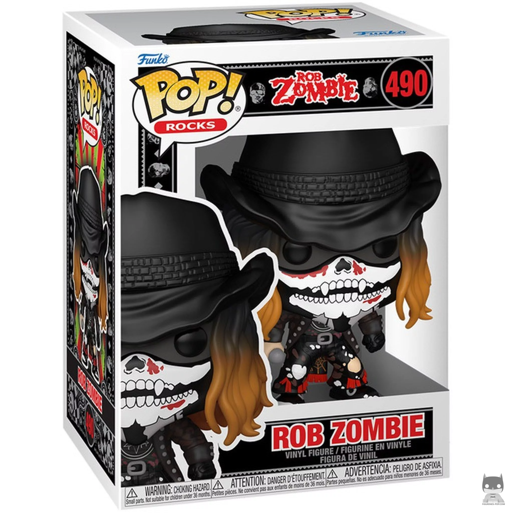 Rob Zombie Funko Pop! figure in its box