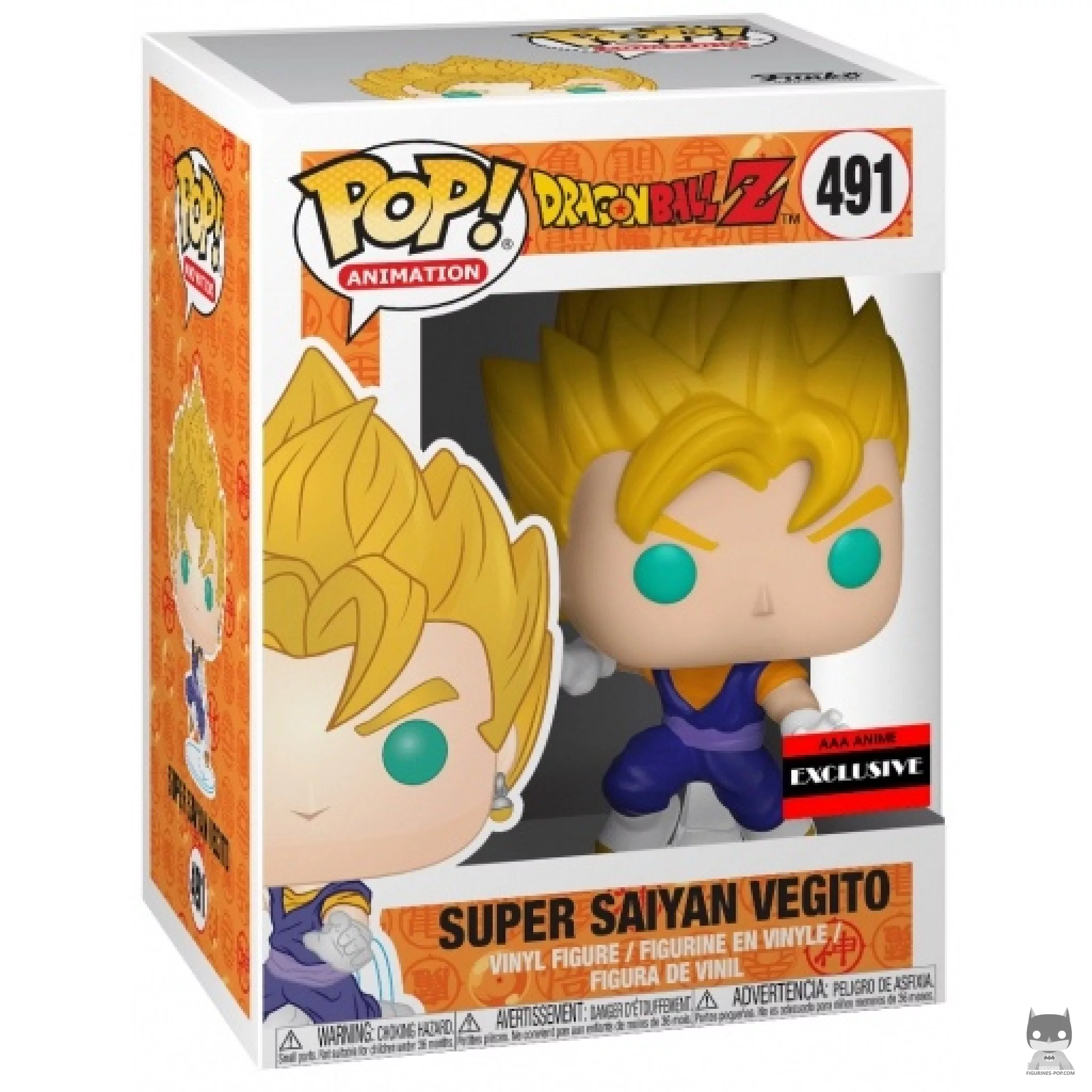 Super Saiyan Vegito Funko Pop! figure in its box