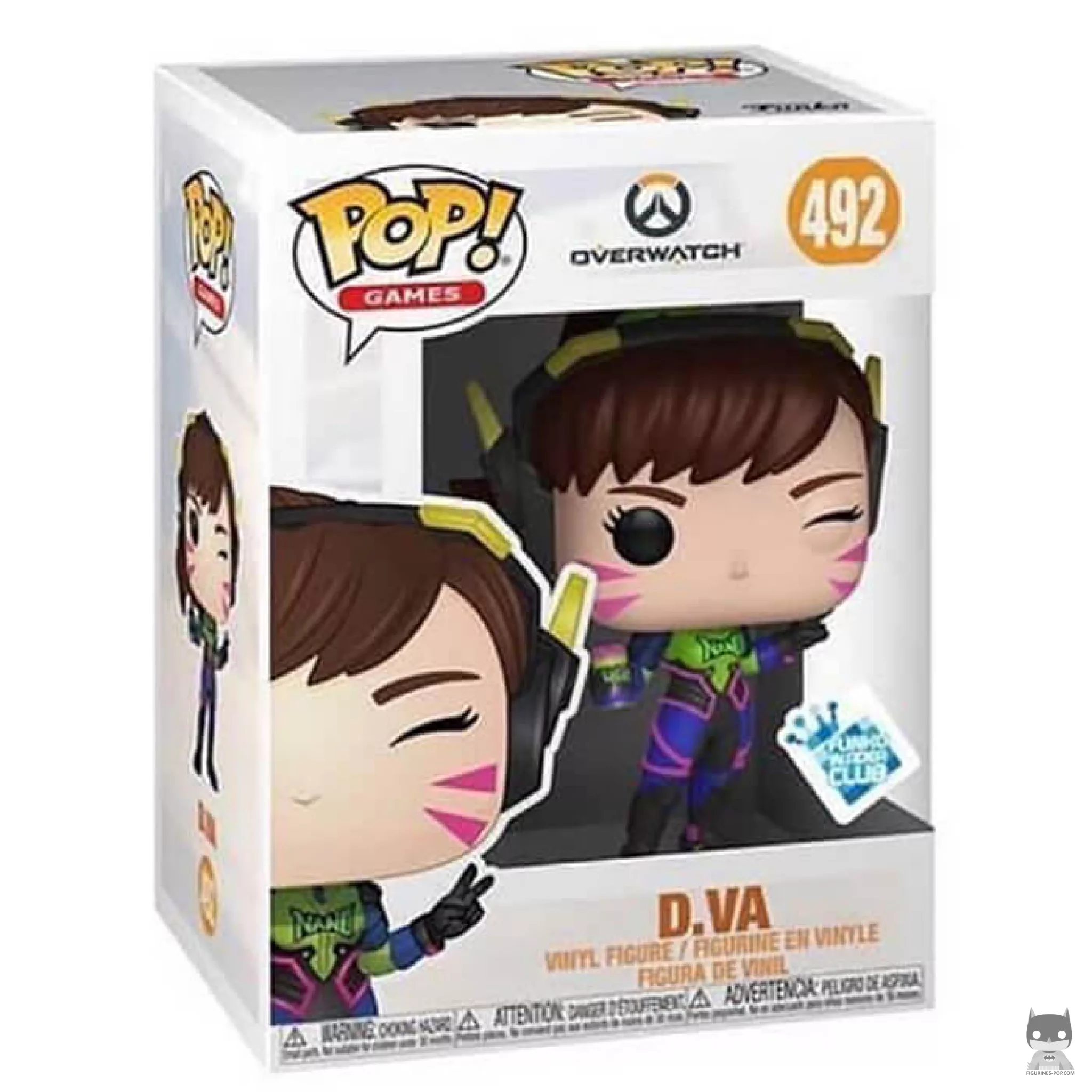 D. Va (Nano Cola Skin) Funko Pop! figure in its box