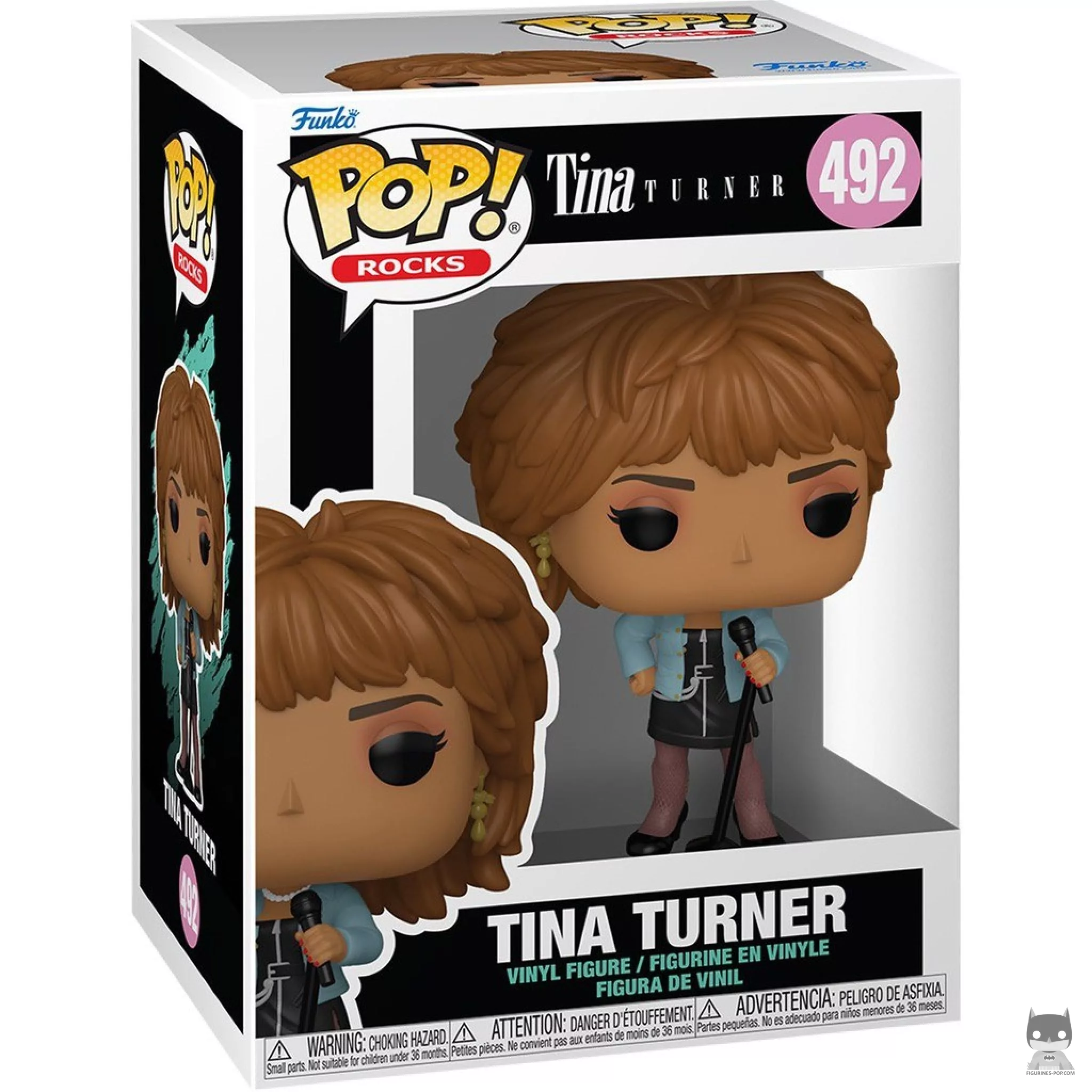 Tina Turner (What's Love) Funko Pop! figure in its box