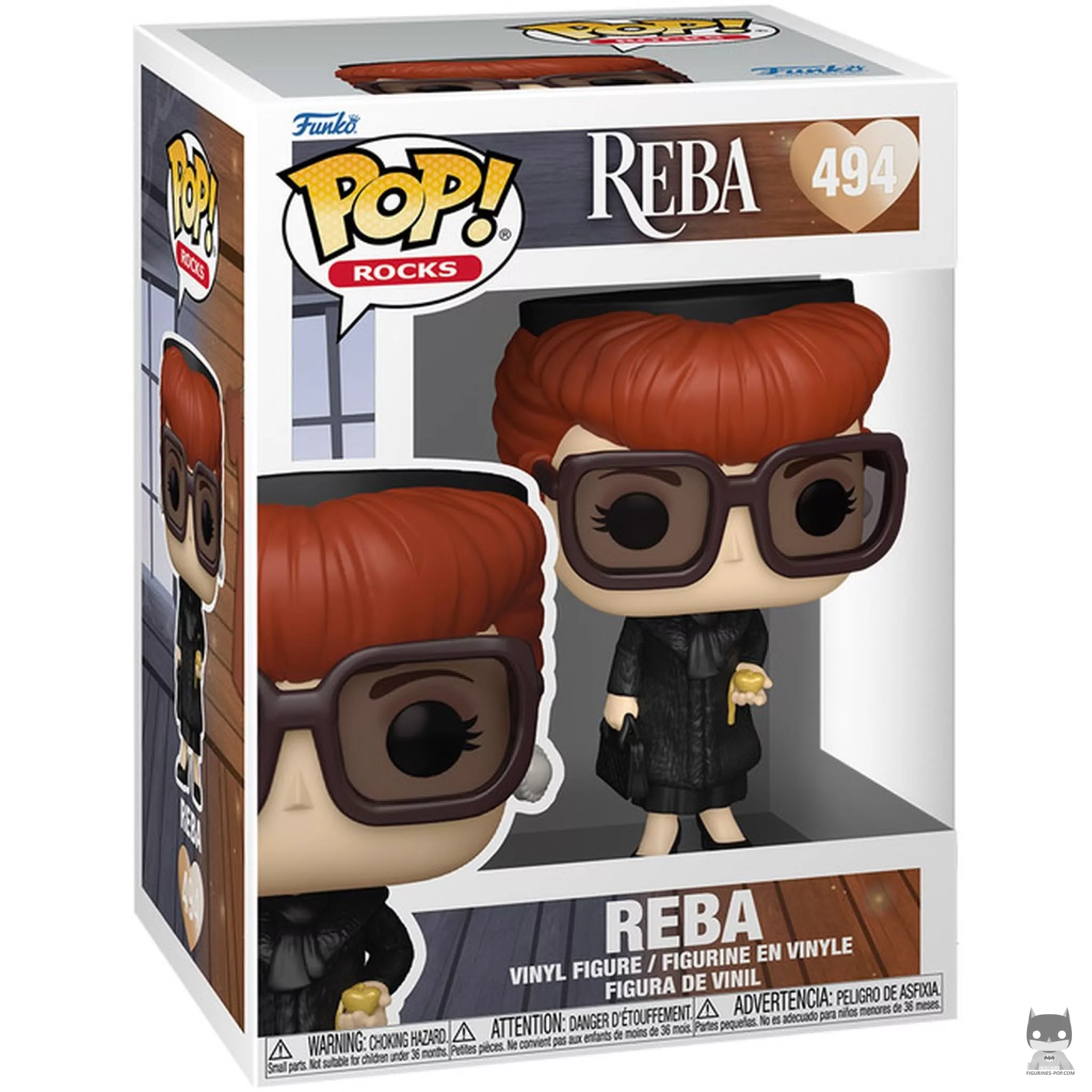 Reba McEntire (Fancy) Funko Pop! figure in its box