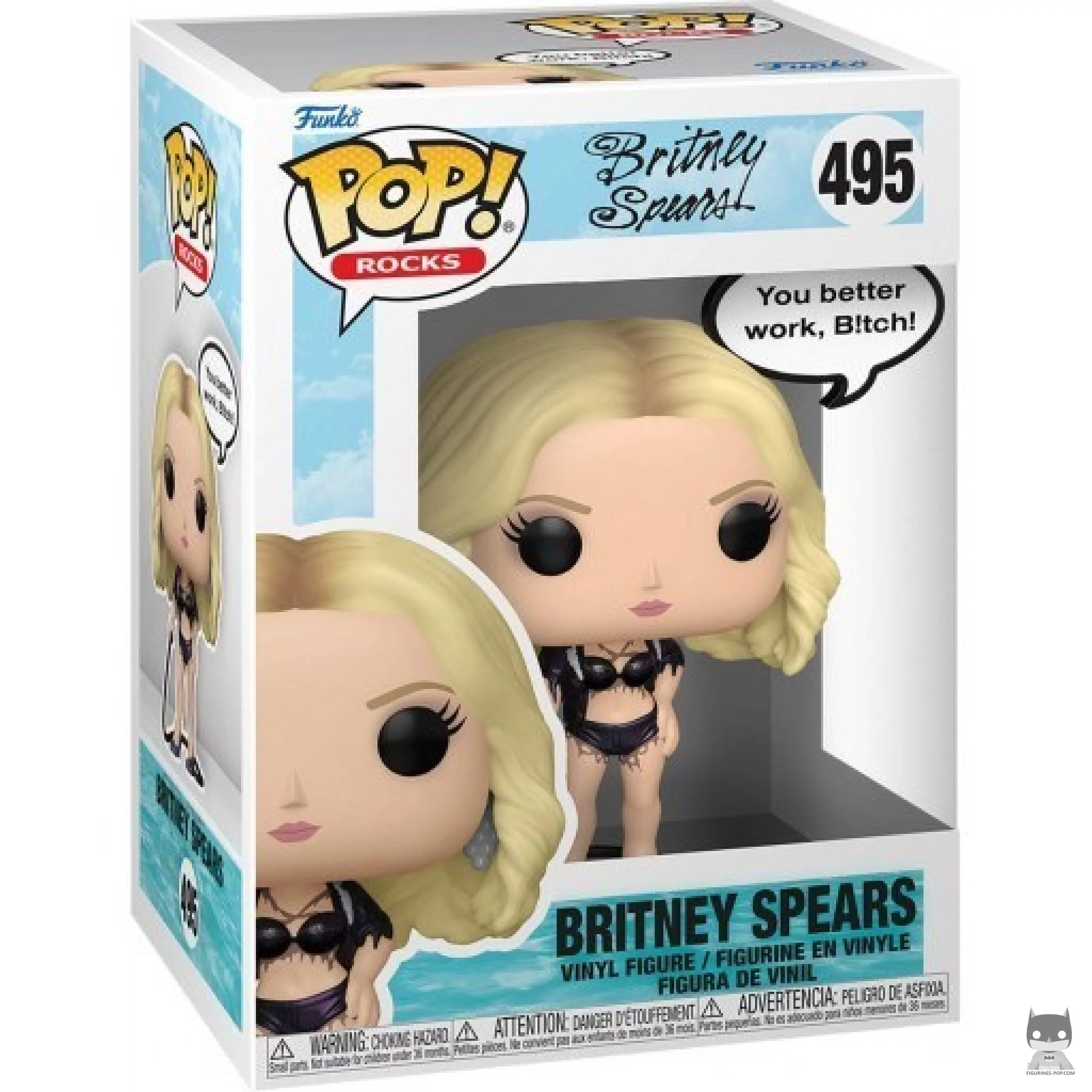 Britney Spears (You Better Work, Bitch !) Funko Pop! figure in its box