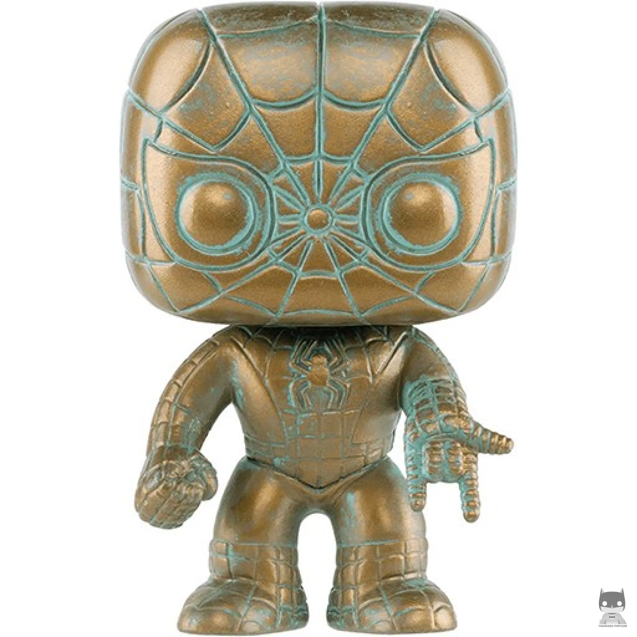 Spider-Man (Patina) Funko Pop! figure (Marvel 80 Years)