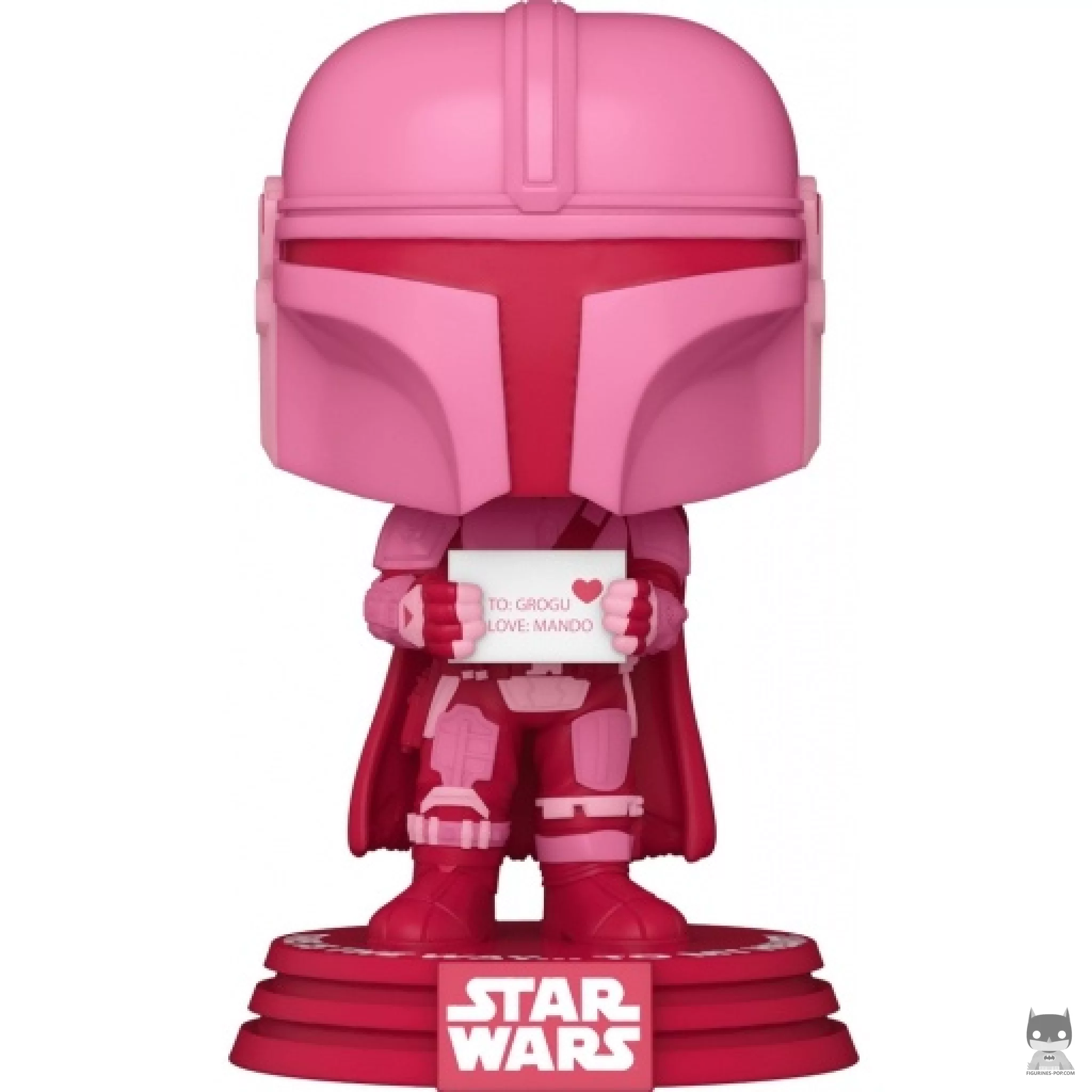The Mandalorian (Pink) Funko Pop! figure (Star Wars (Valentine's Day))