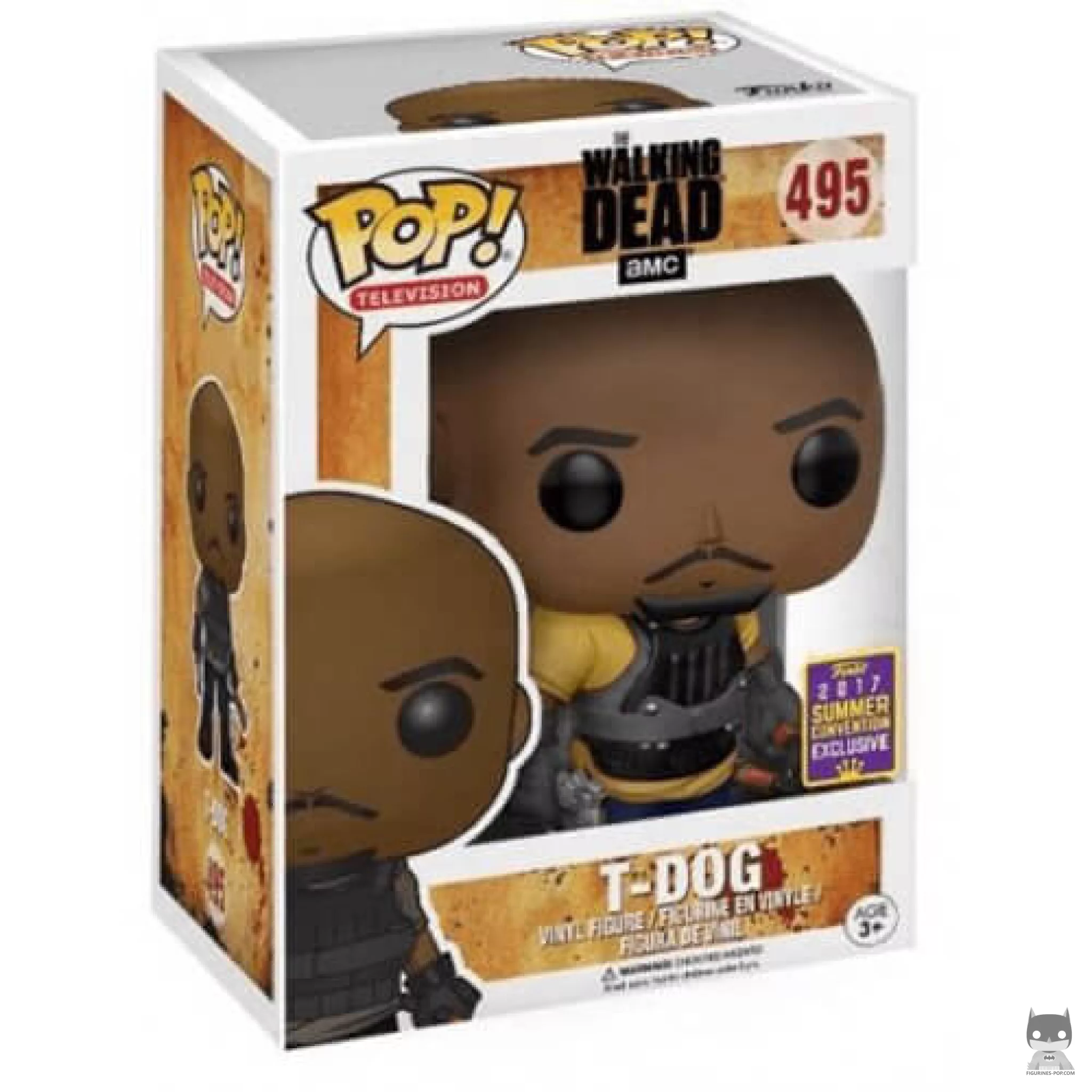 T-Dog (SDCC) Funko Pop! figure in its box