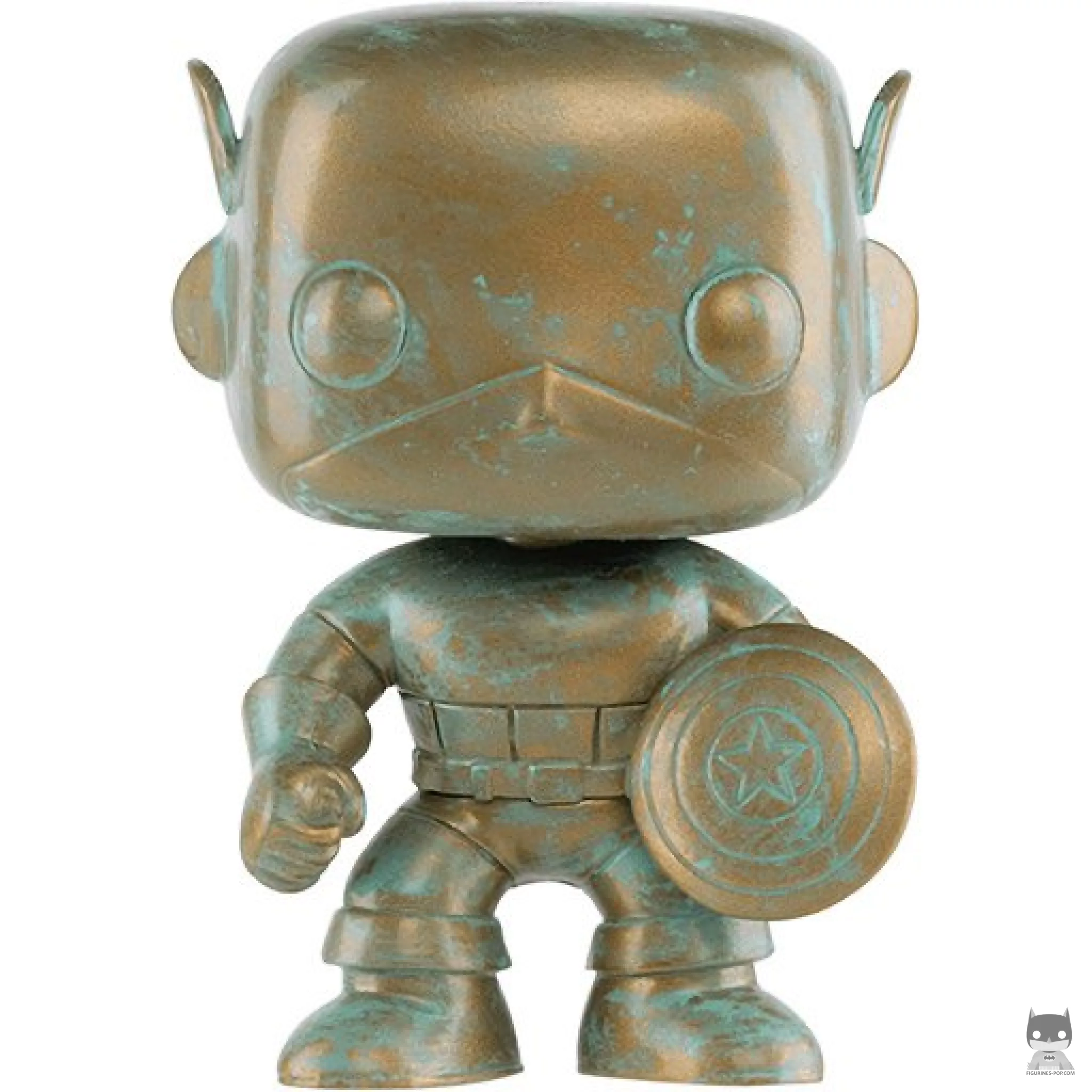 Captain America (Patina) Funko Pop! figure (Marvel 80 Years)